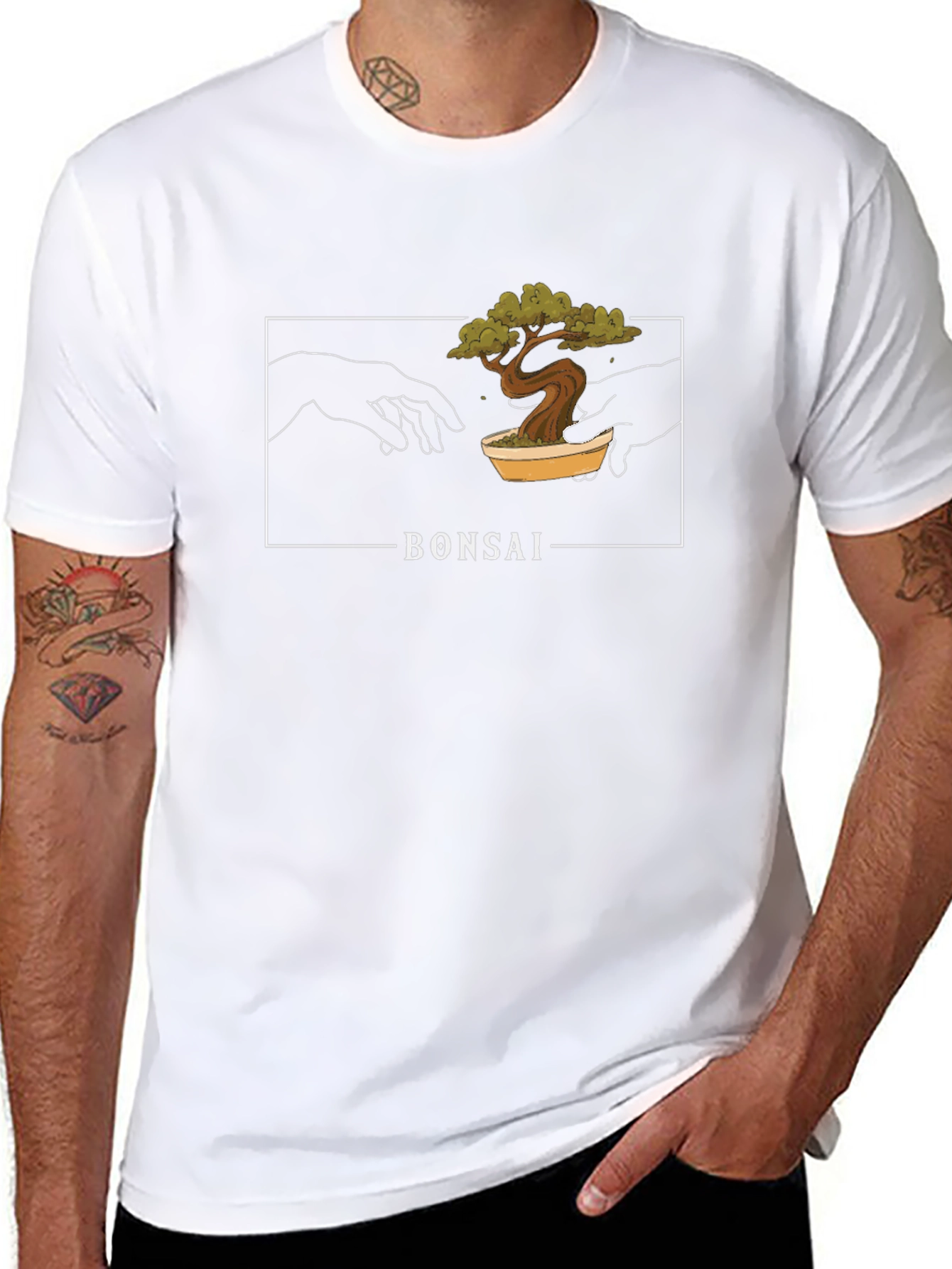 Bonsai Creation Graphic T-Shirt