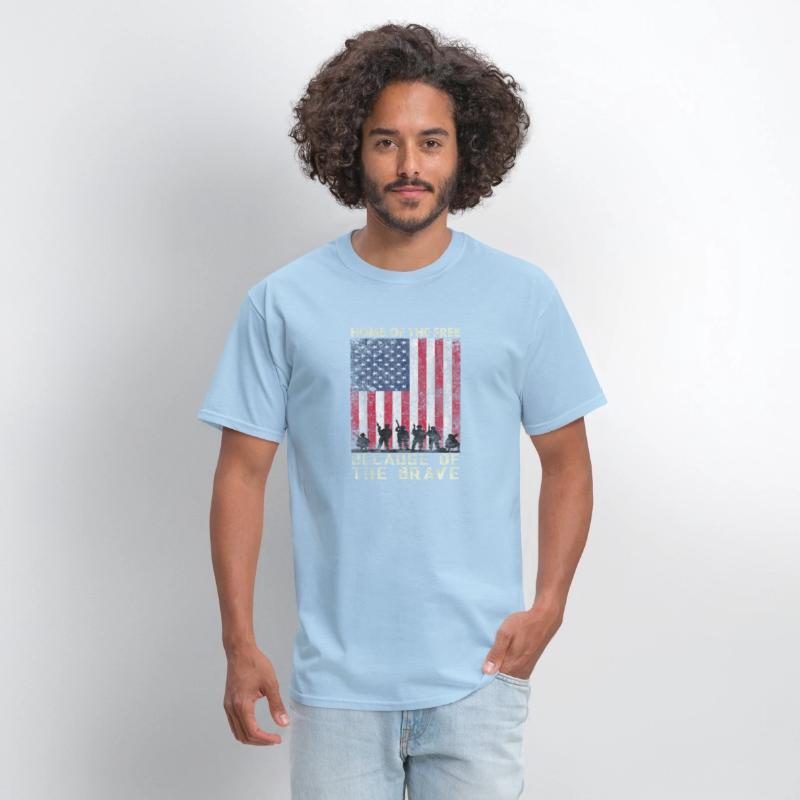 Home Of The Free | Because Of The Brave | USA Flag