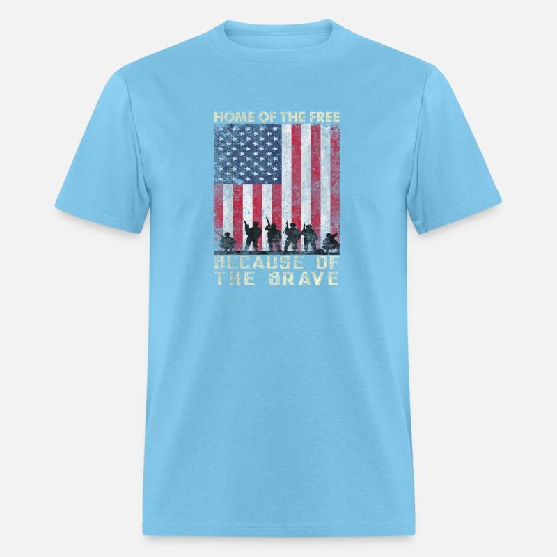 Home Of The Free | Because Of The Brave | USA Flag