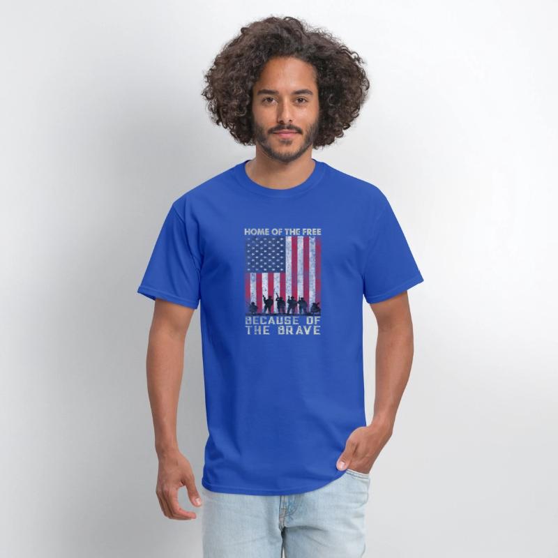 Home Of The Free | Because Of The Brave | USA Flag