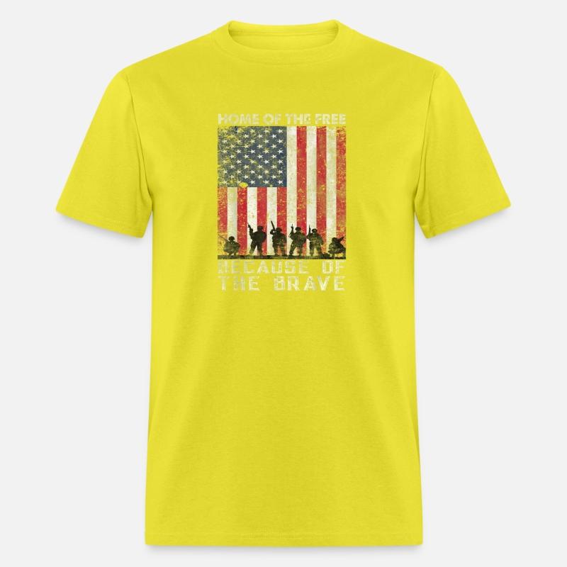 Home Of The Free | Because Of The Brave | USA Flag