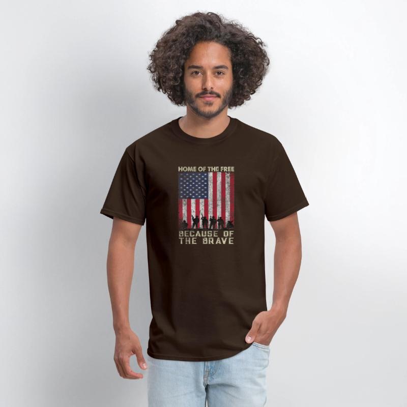 Home Of The Free | Because Of The Brave | USA Flag