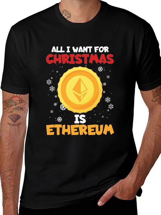 Ethereum Christmas T-Shirt