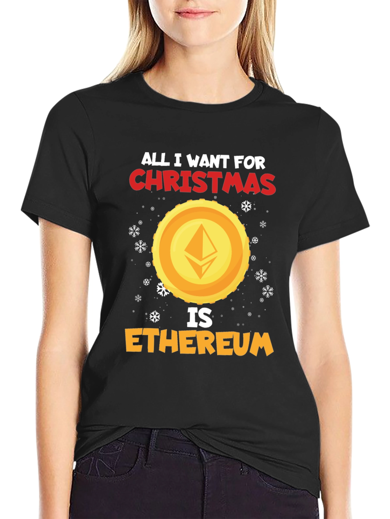 Ethereum Christmas T-Shirt