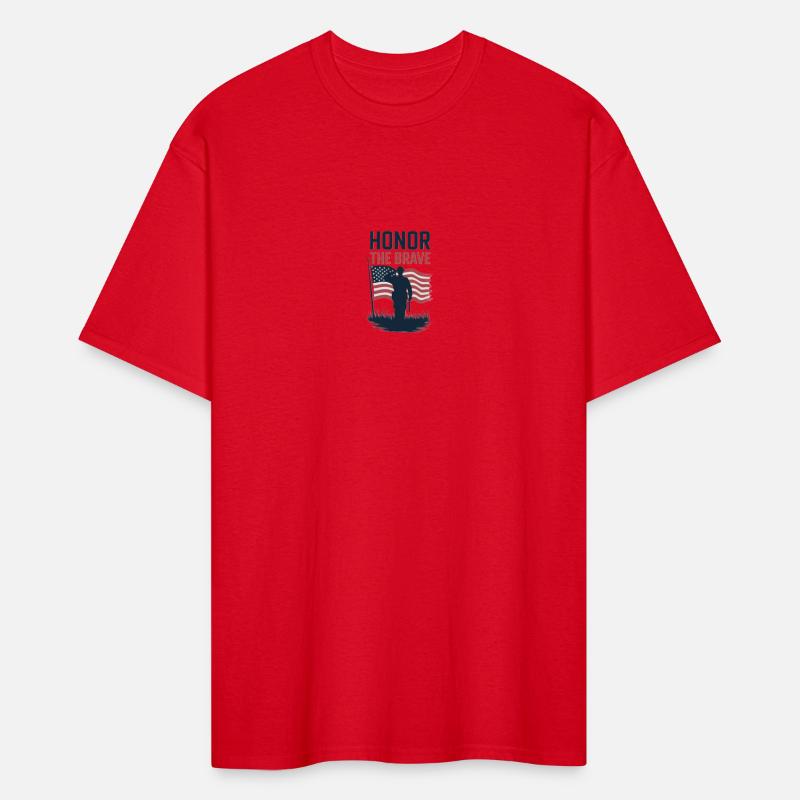 Honor The Brave Veterans Day Gift T-shirt