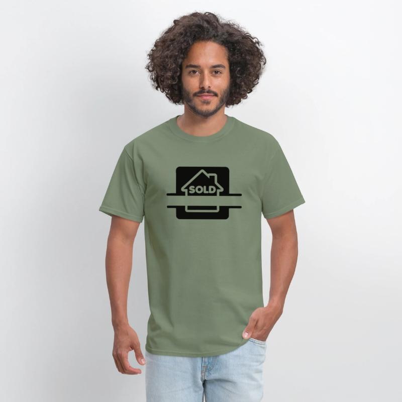 House sold sign logo