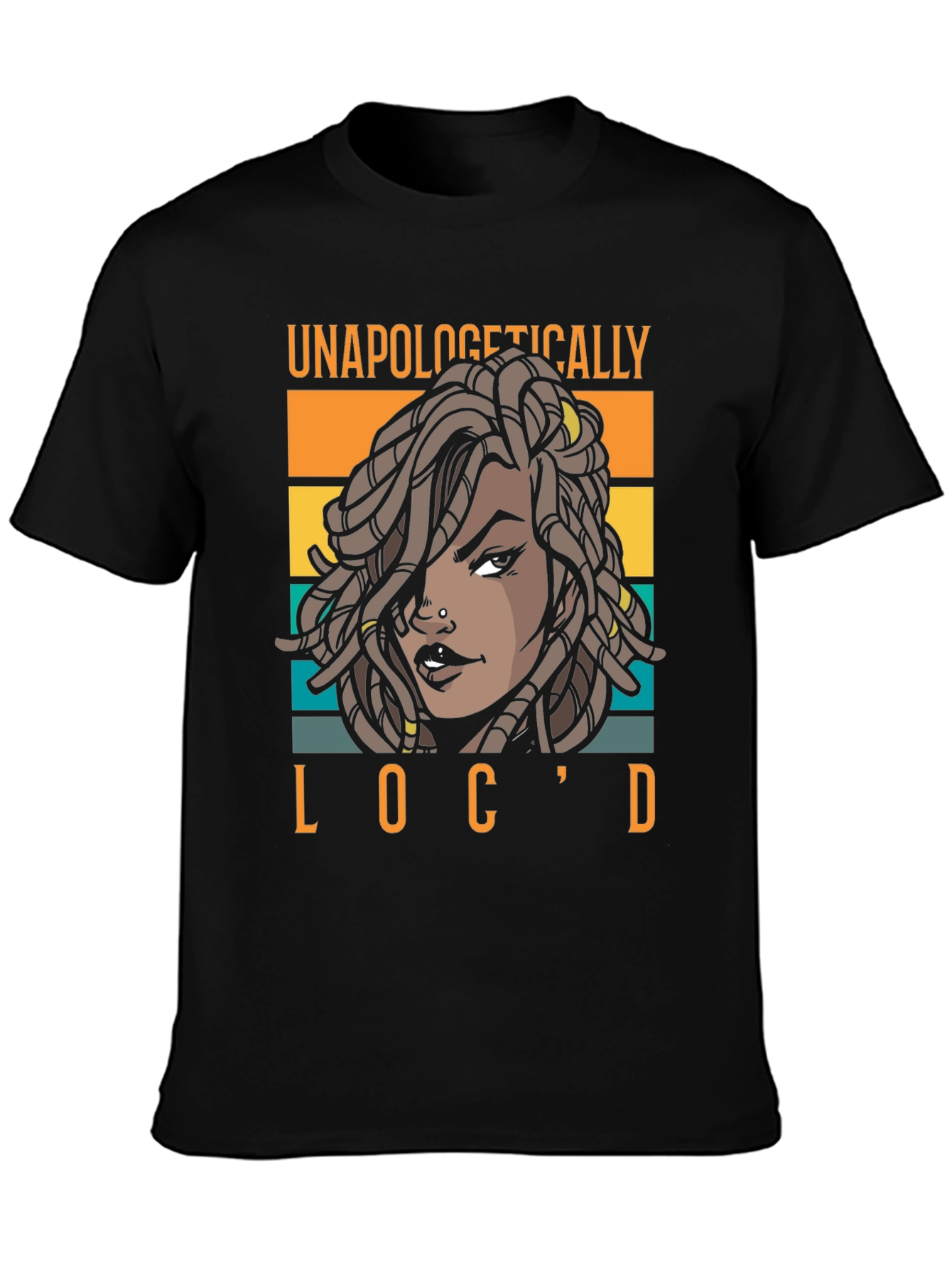 Unapologetically Locd T-Shirt Black Pride
