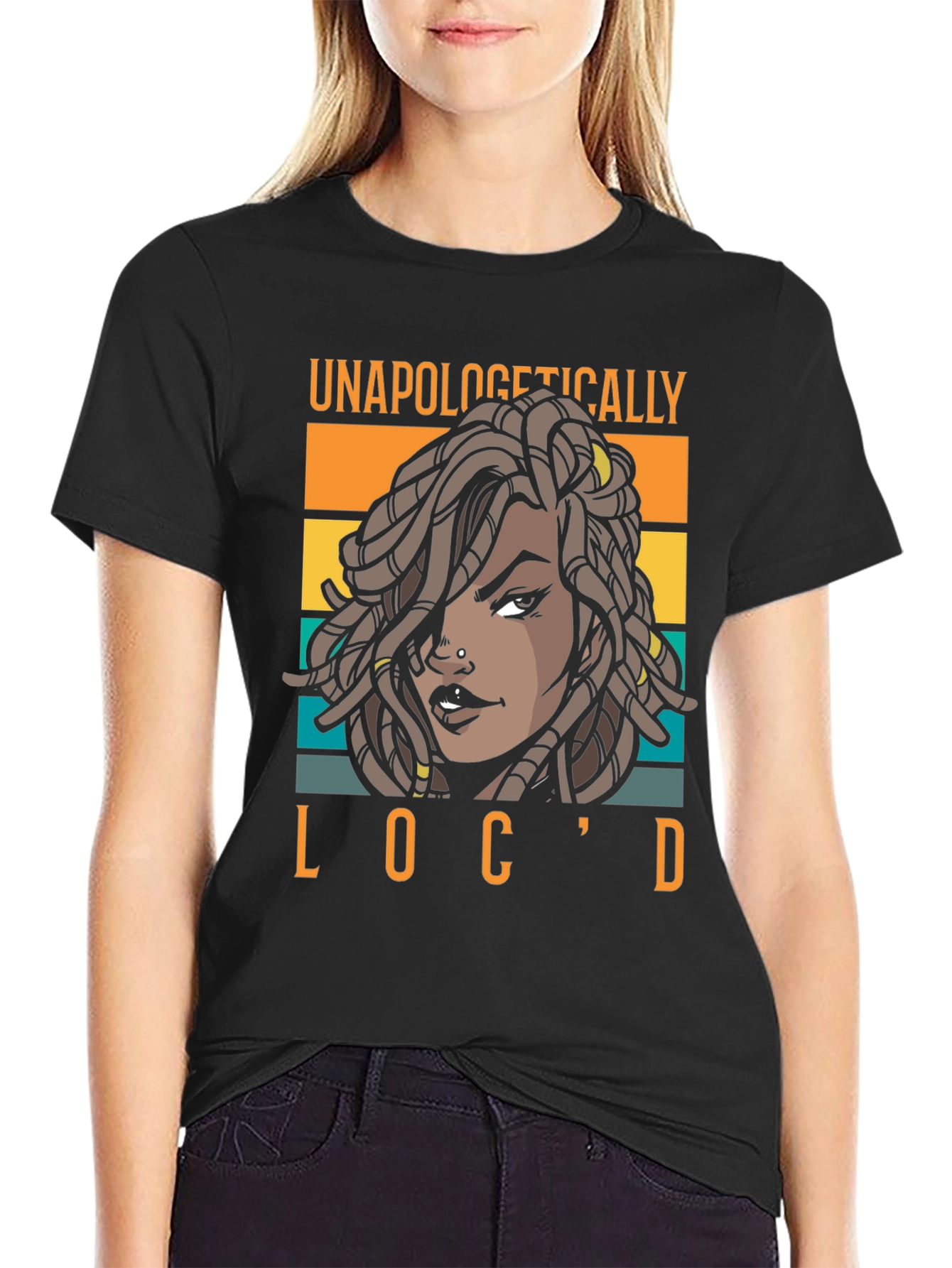 Unapologetically Locd T-Shirt Black Pride