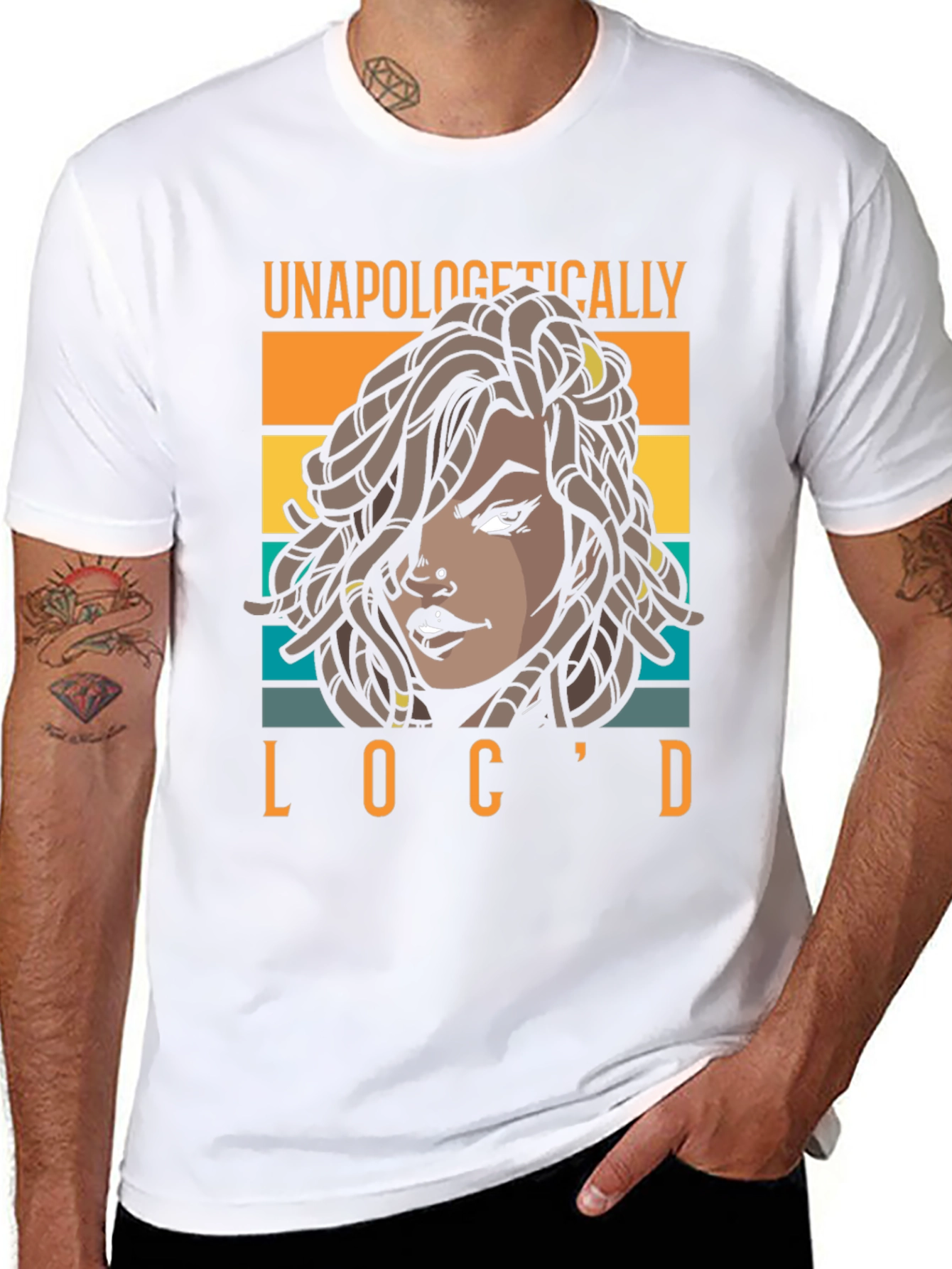 Unapologetically Locd T-Shirt Black Pride