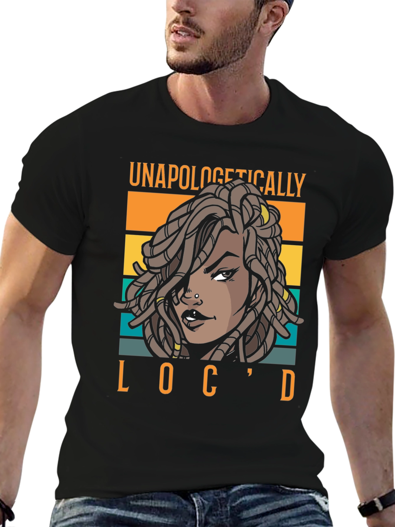 Unapologetically Locd T-Shirt Black Pride