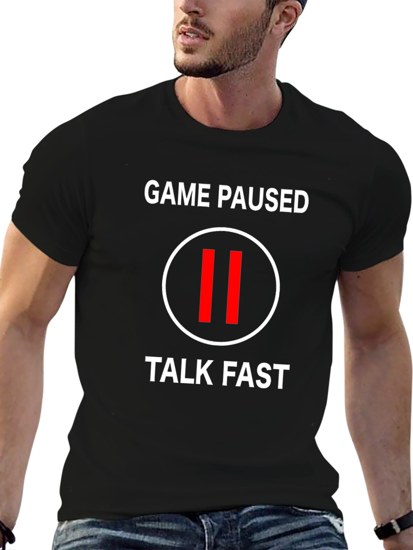 Game Paused Funny Gamer T-Shirt