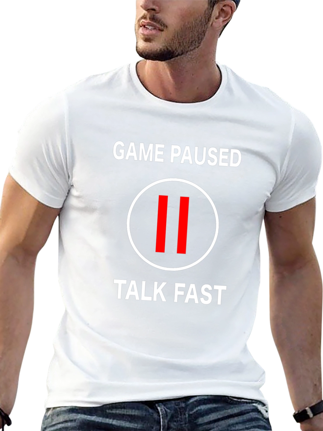 Game Paused Funny Gamer T-Shirt