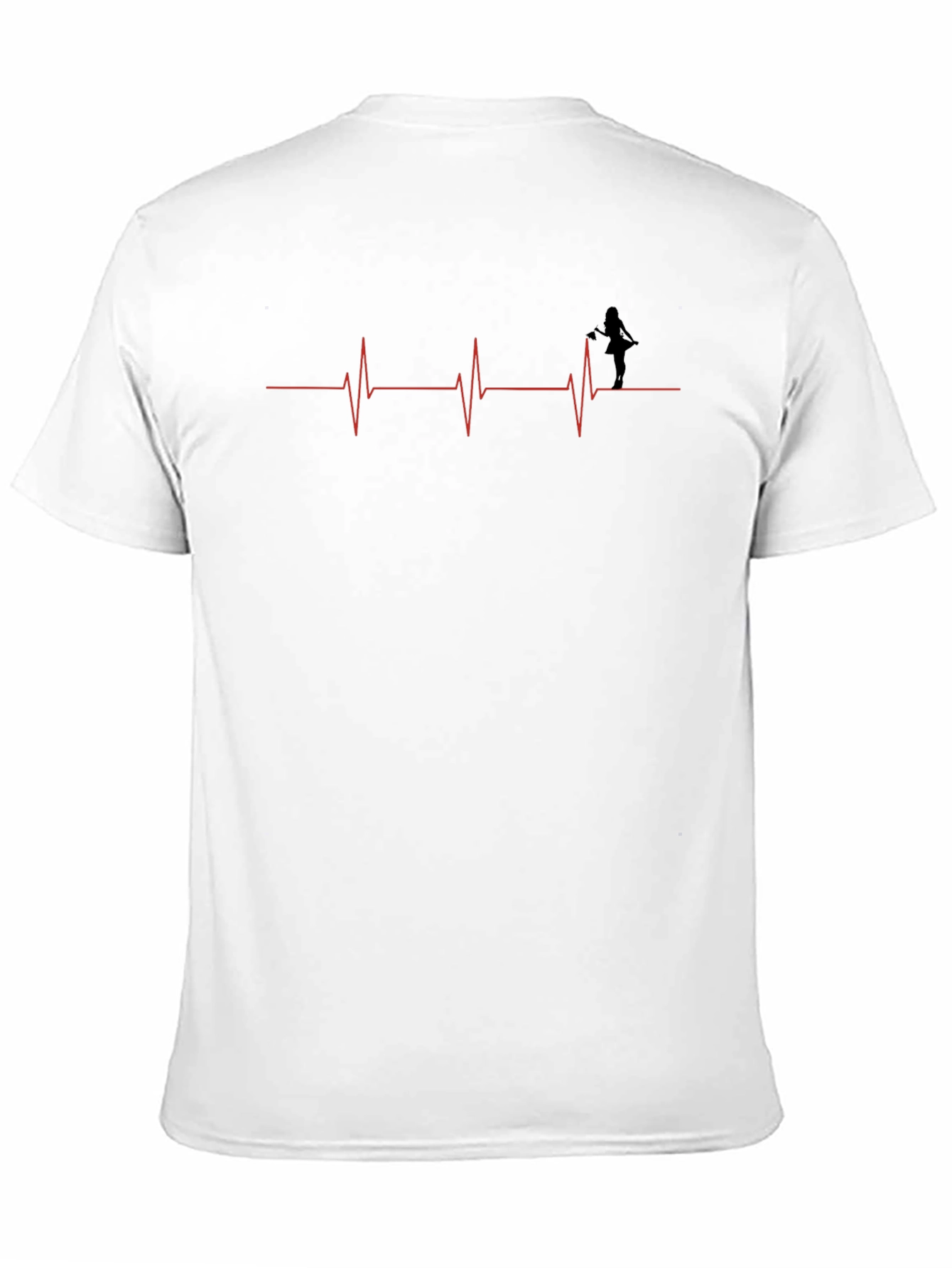 Heartbeat Dancer Graphic Tee - Black