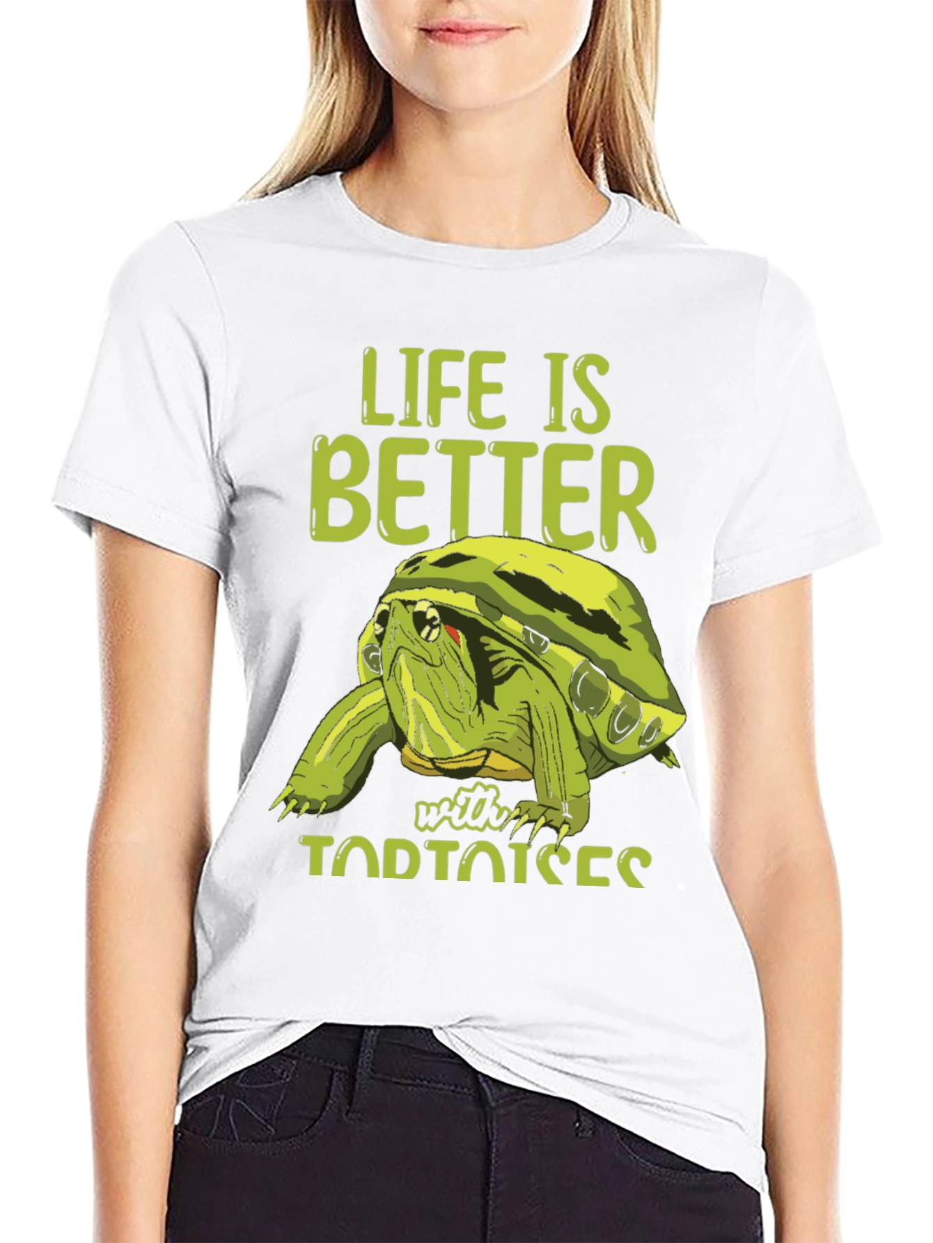 Life Is Better With Tortoises T-Shirt