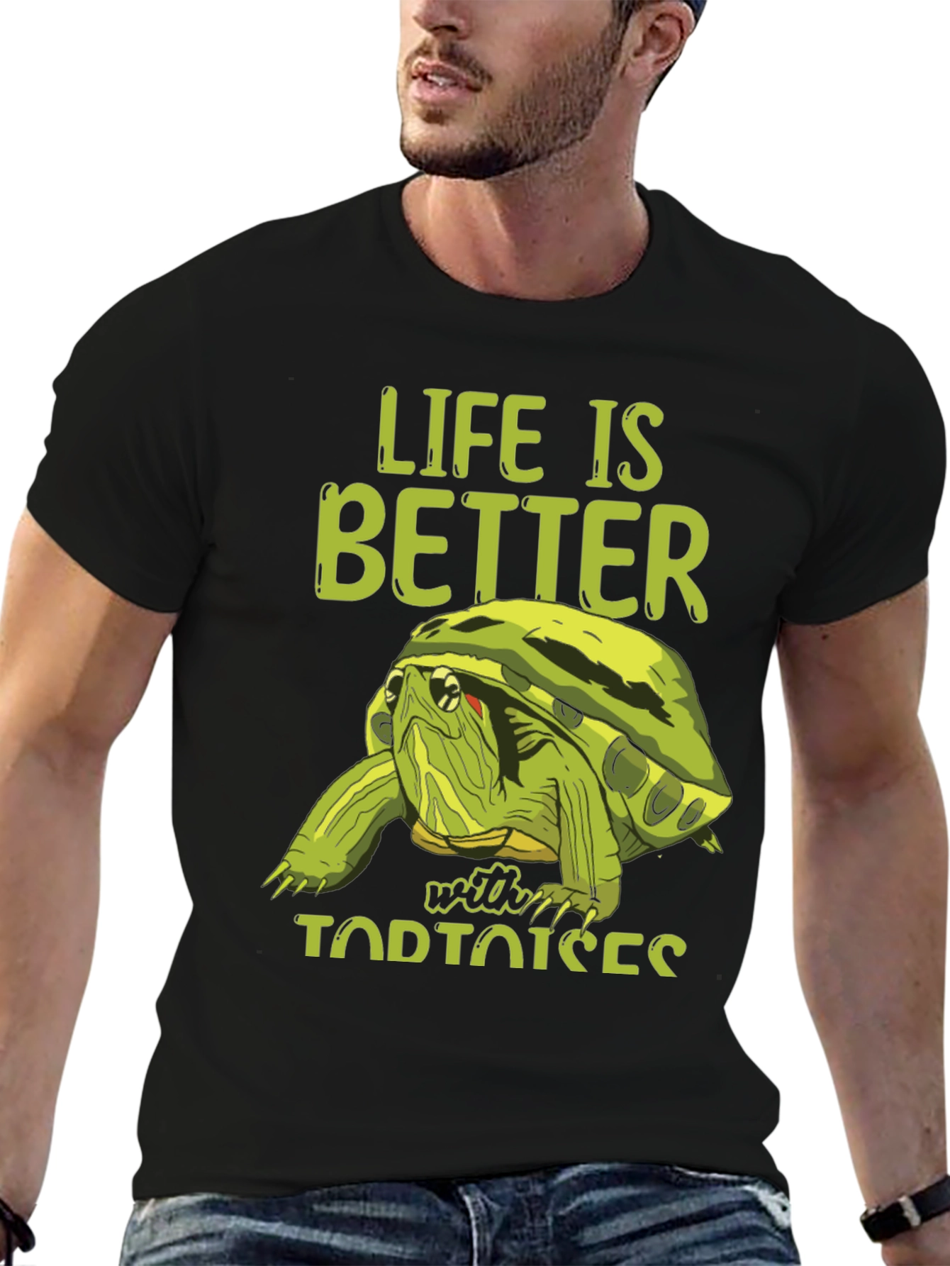 Life Is Better With Tortoises T-Shirt