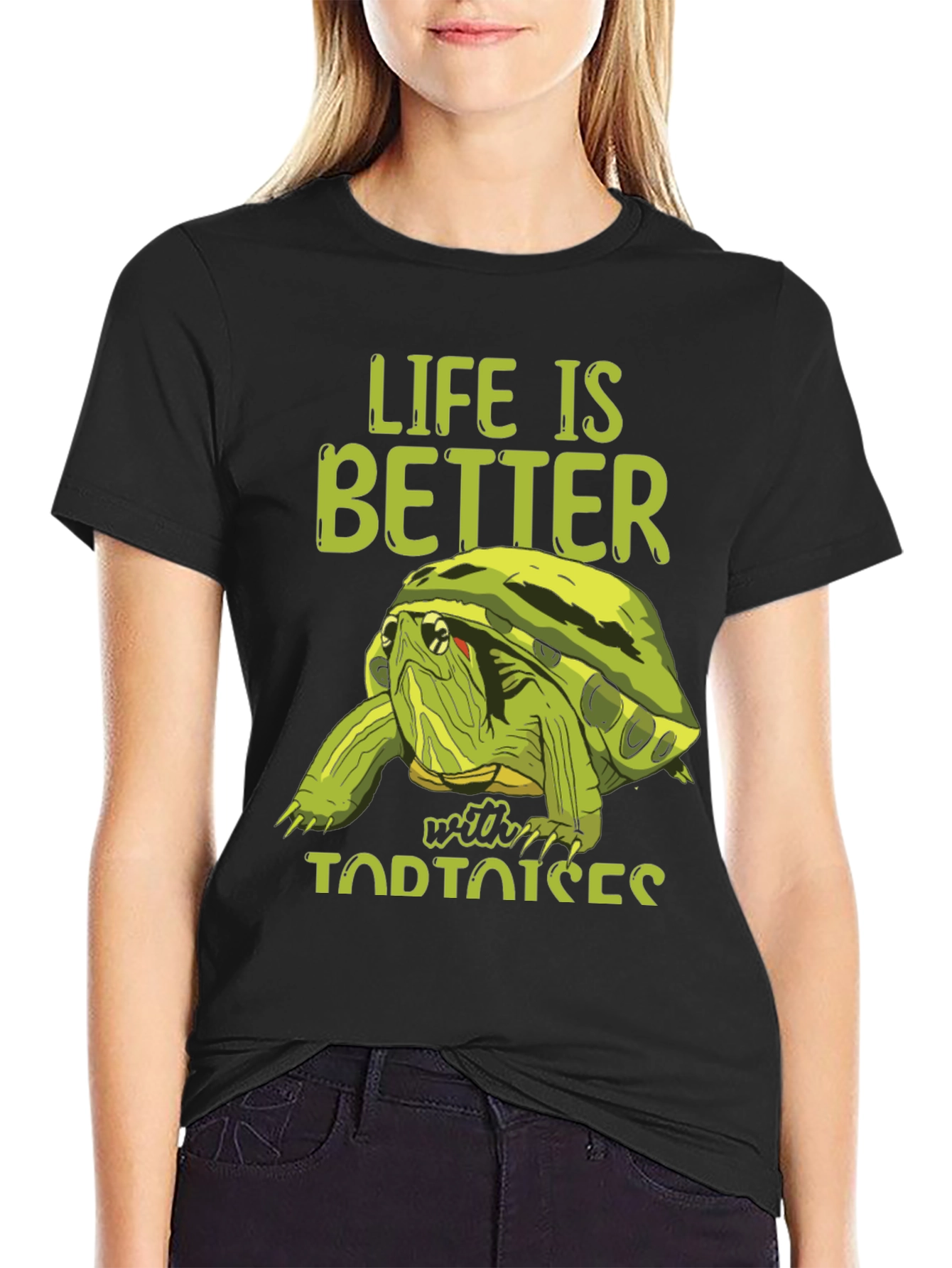 Life Is Better With Tortoises T-Shirt