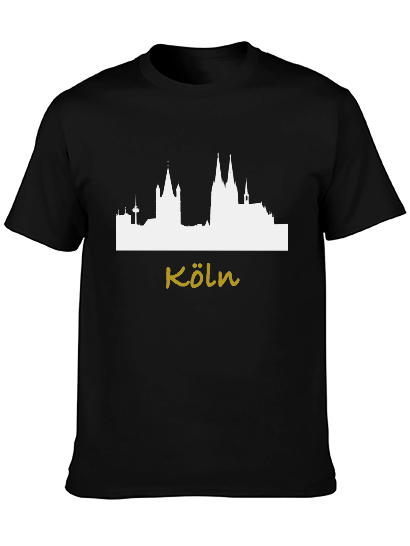 Cologne Skyline T-Shirt - Modern City Souvenir Tee