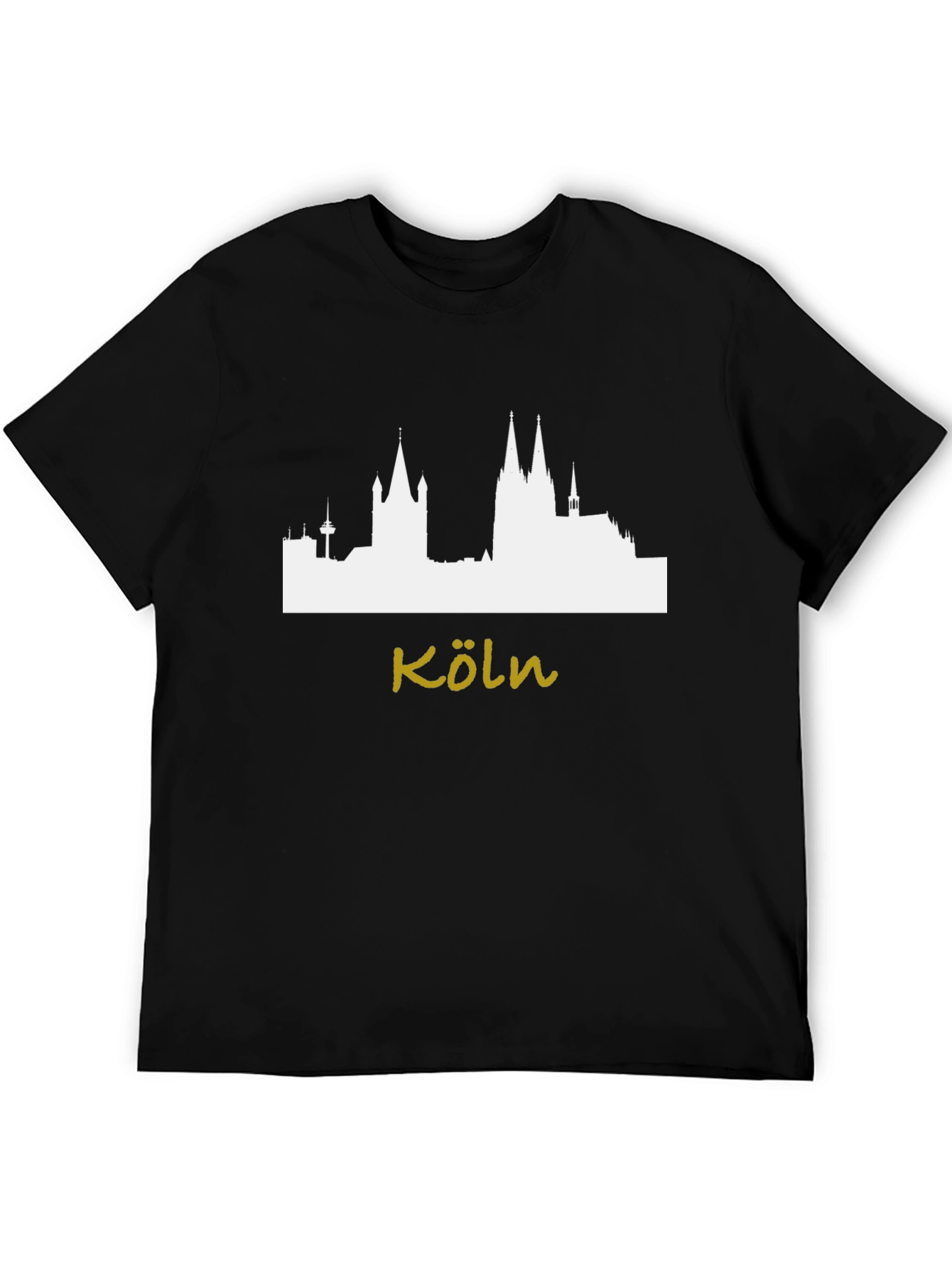 Cologne Skyline T-Shirt - Modern City Souvenir Tee