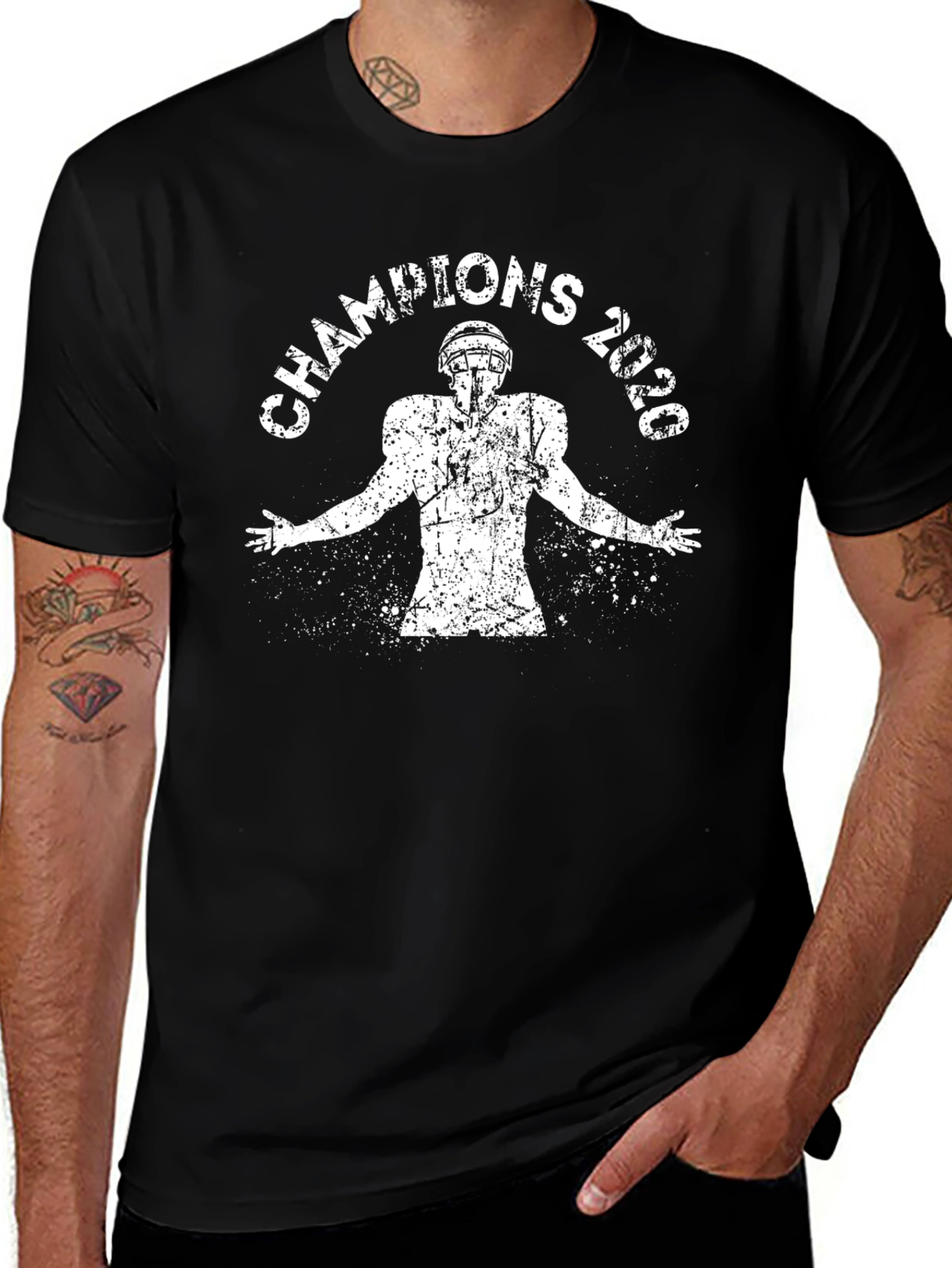 Champions 2020 Football T-Shirt
