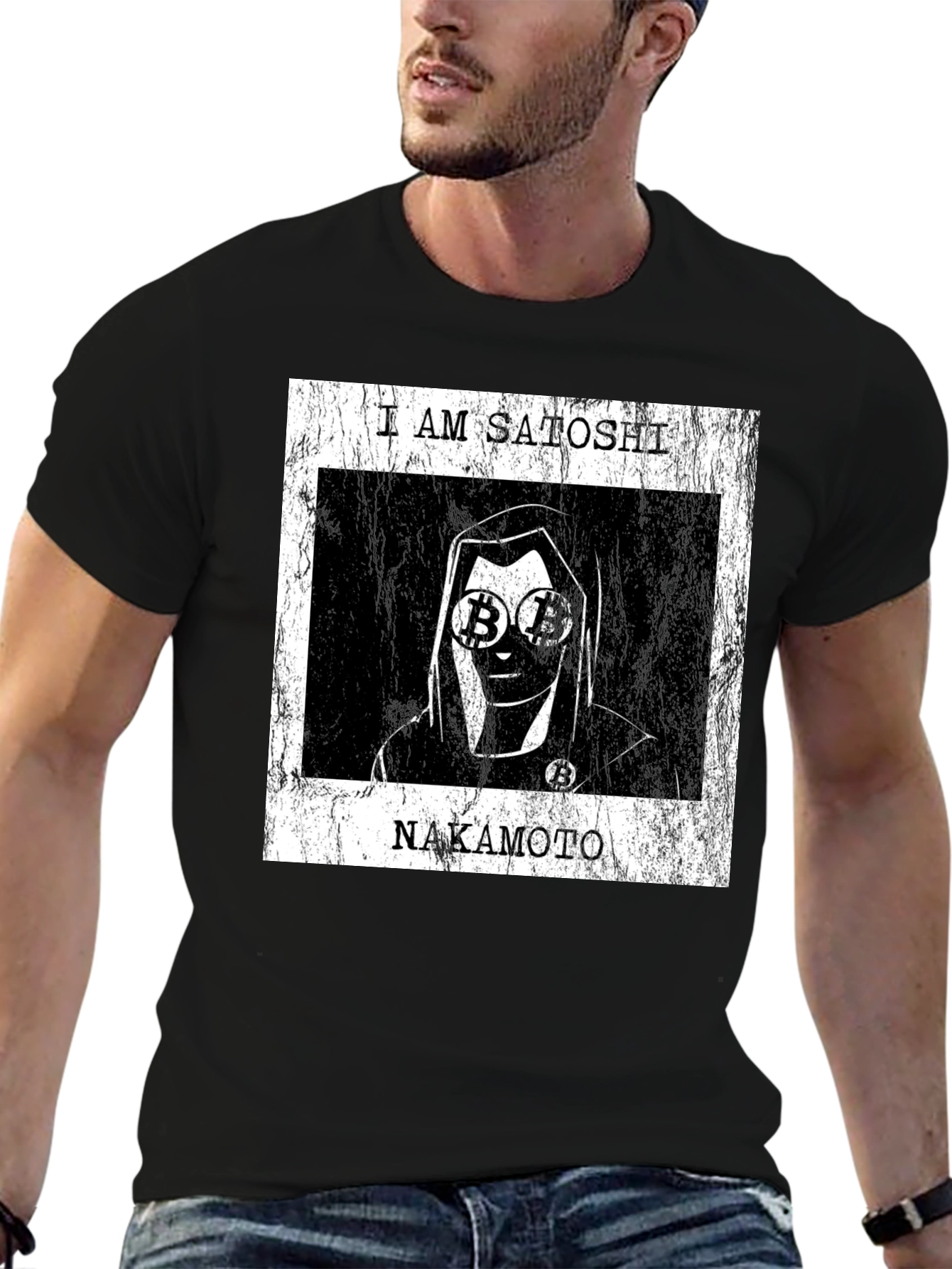 Satoshi Nakamoto Bitcoin Crypto T-Shirt