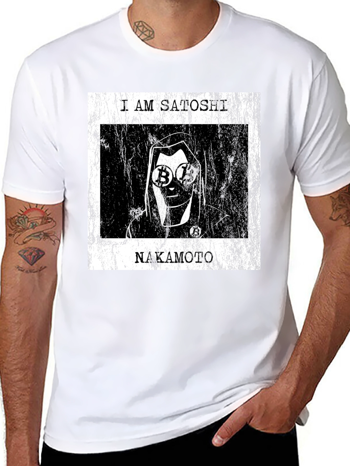 Satoshi Nakamoto Bitcoin Crypto T-Shirt
