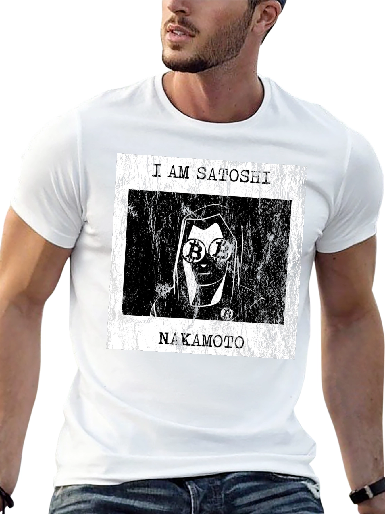 Satoshi Nakamoto Bitcoin Crypto T-Shirt