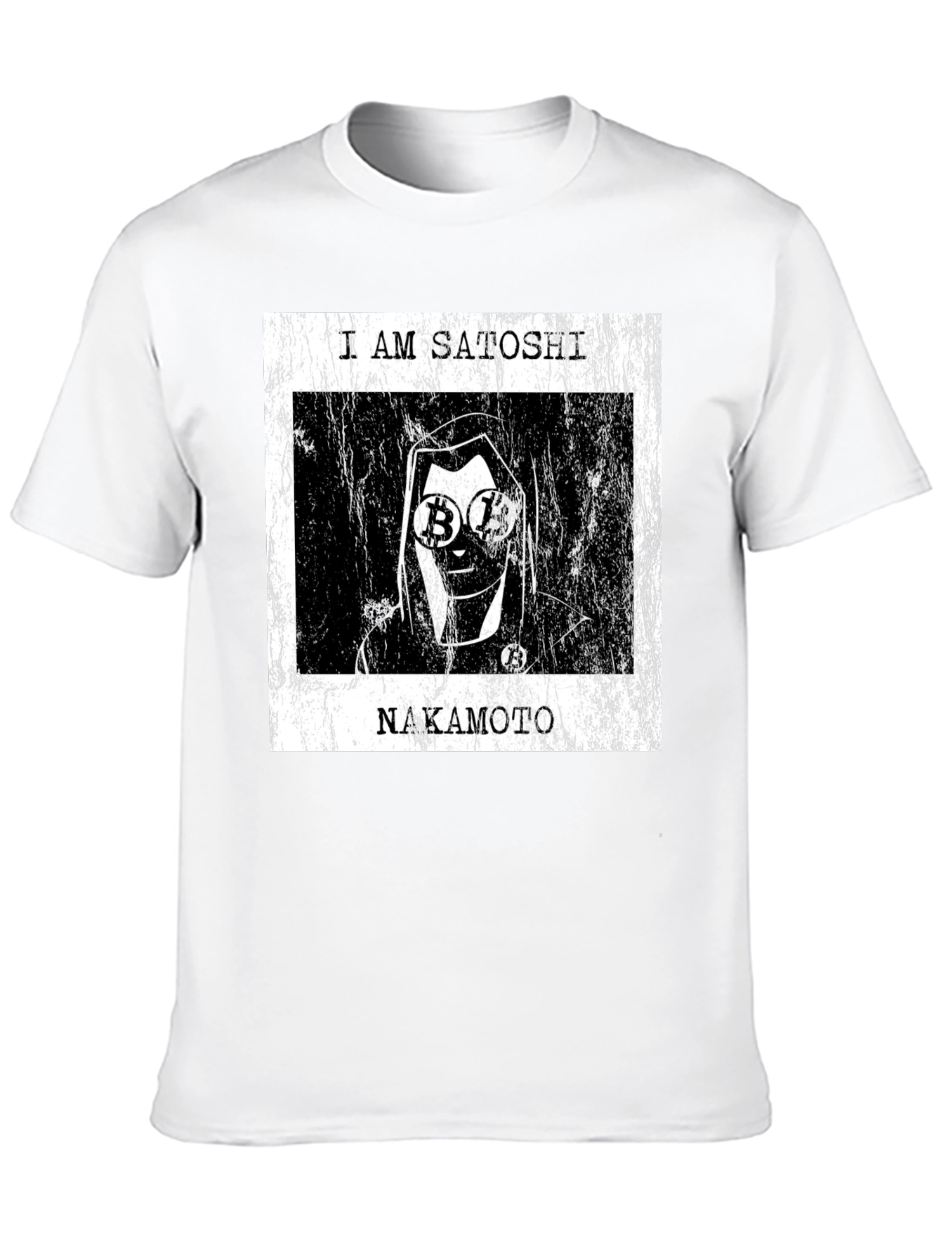 Satoshi Nakamoto Bitcoin Crypto T-Shirt