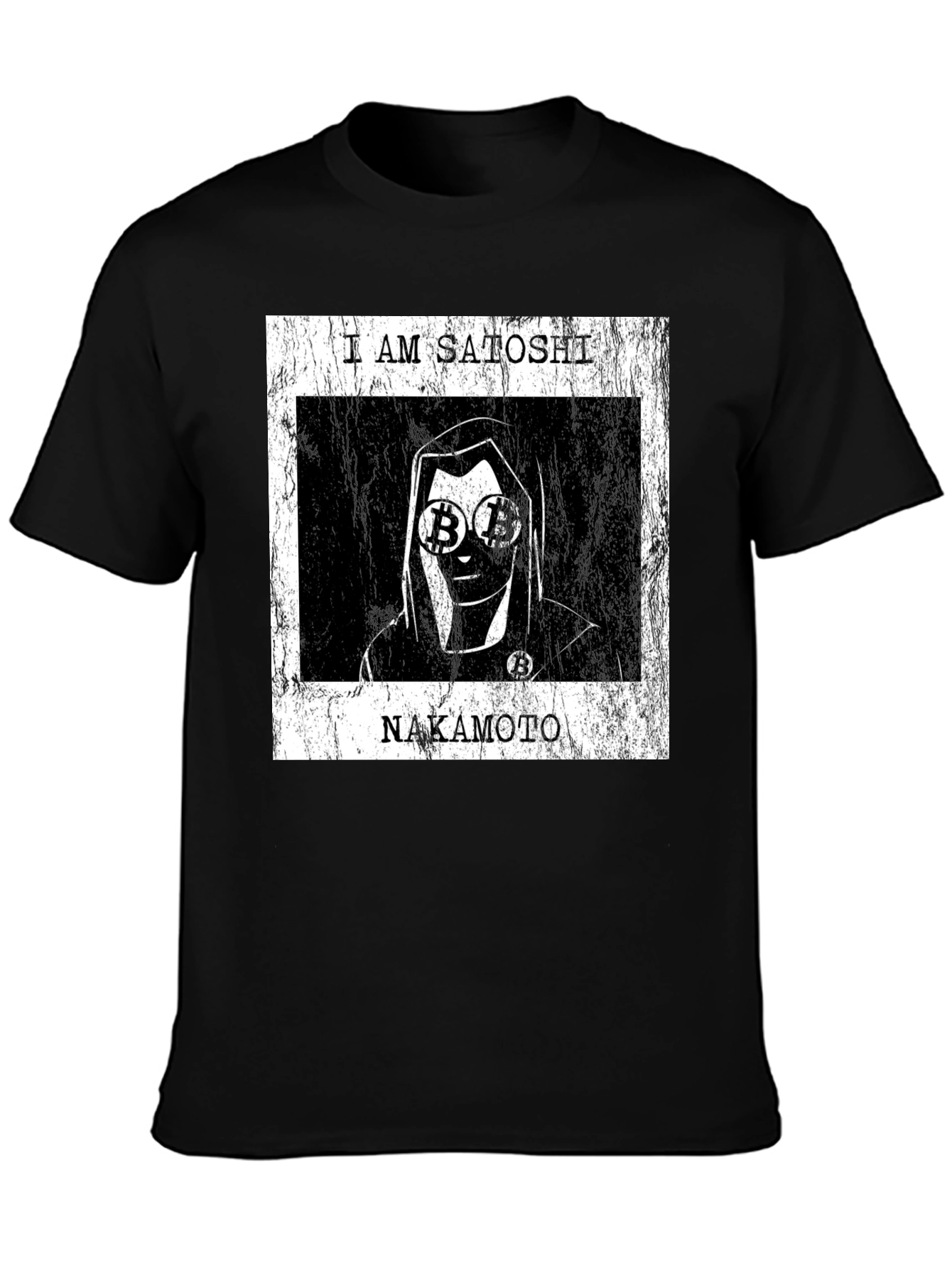 Satoshi Nakamoto Bitcoin Crypto T-Shirt