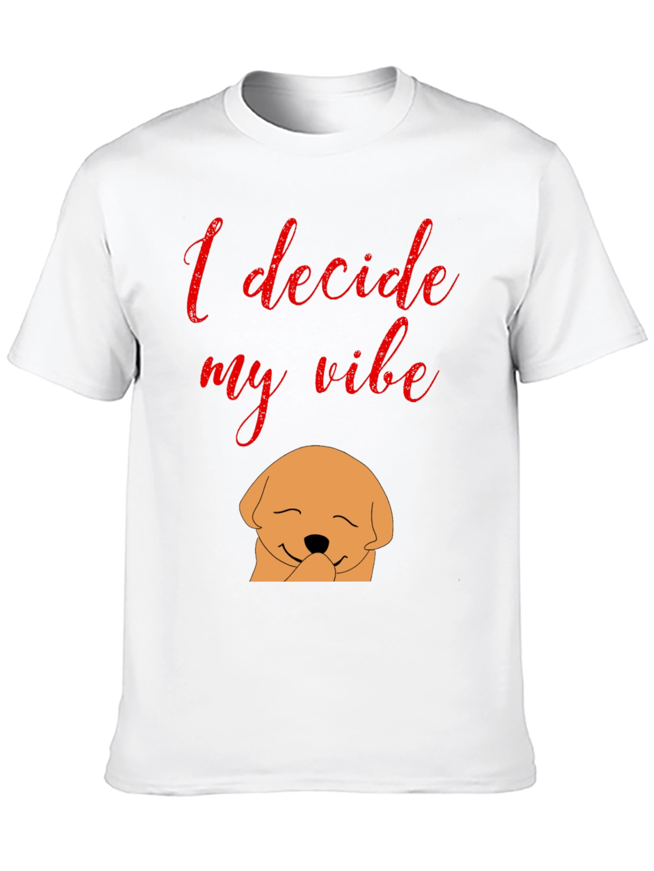 I Decide My Vibe Graphic Tee