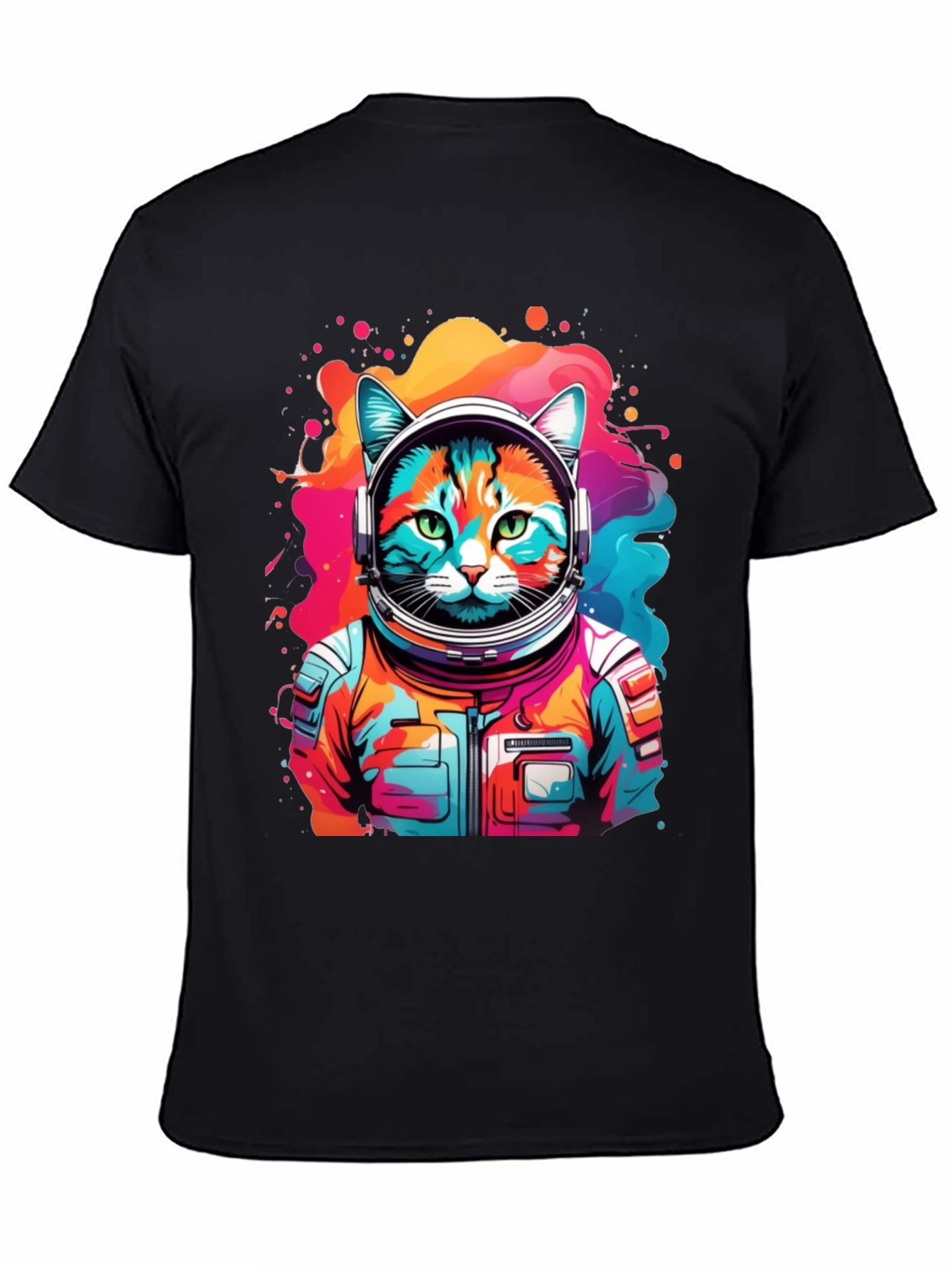 Astronaut Cat T-Shirt - Space Adventure Tee