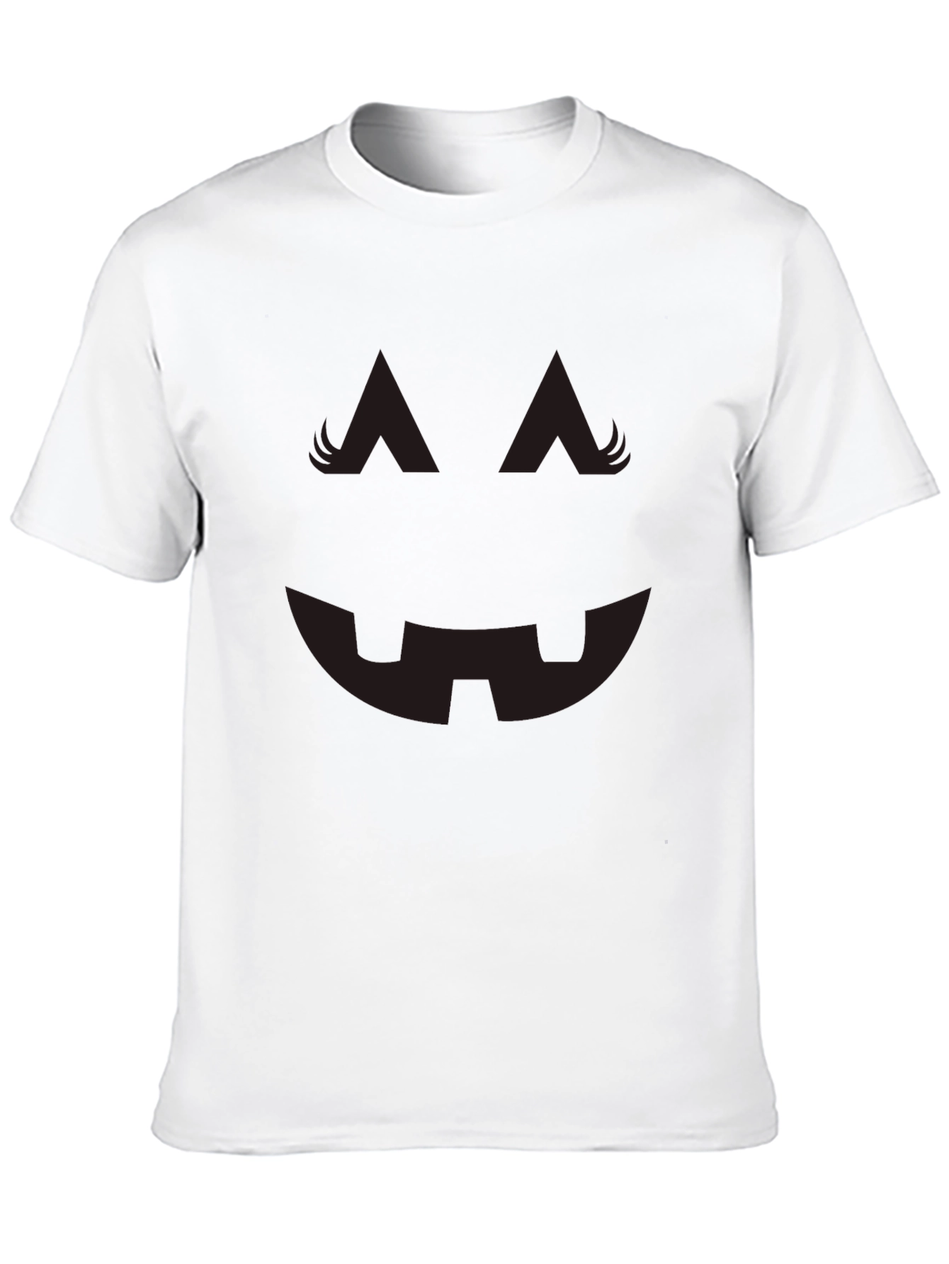 Jack-O-Lantern Face T-Shirt: Spooky Season Essential