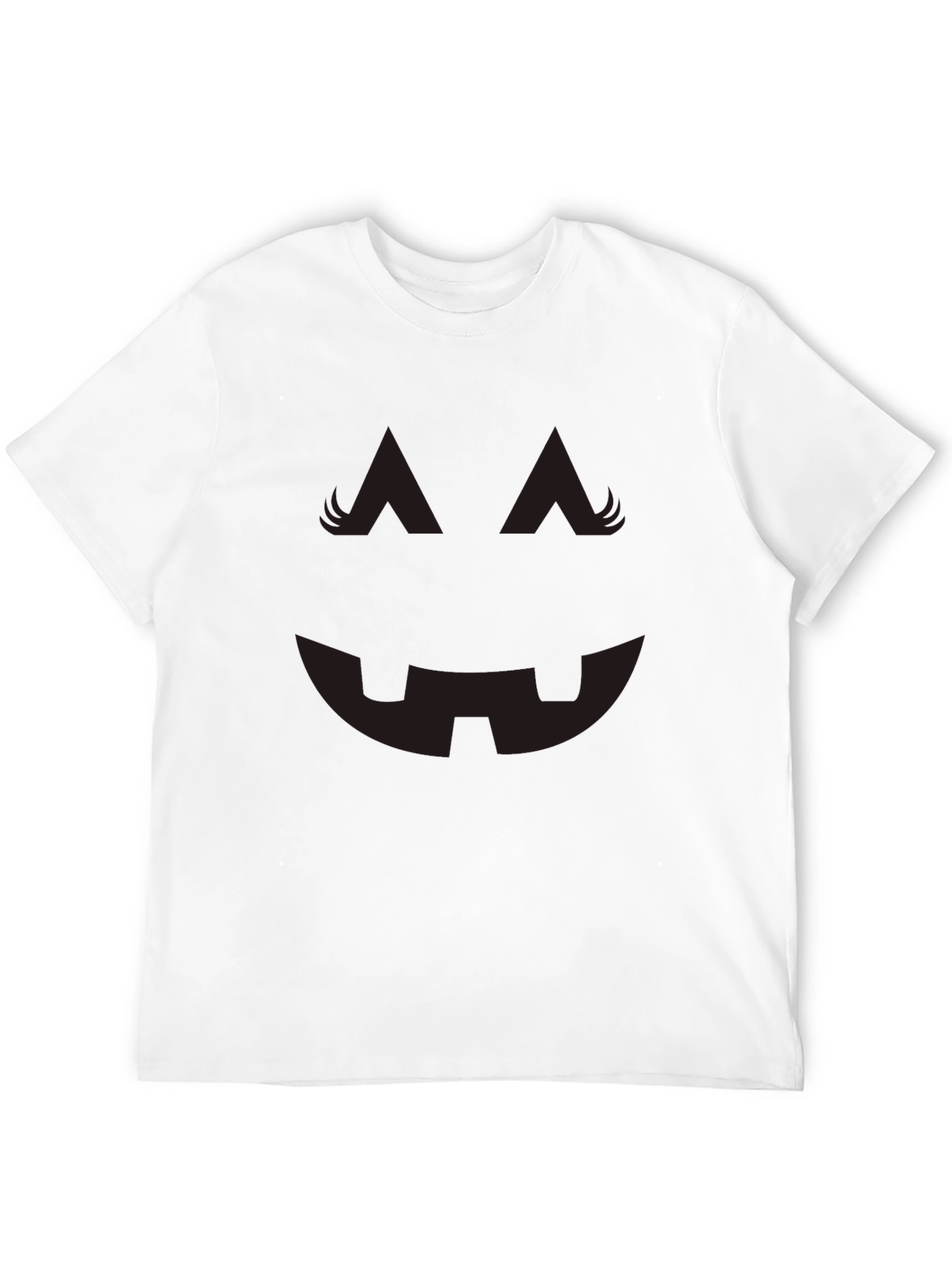 Jack-O-Lantern Face T-Shirt: Spooky Season Essential