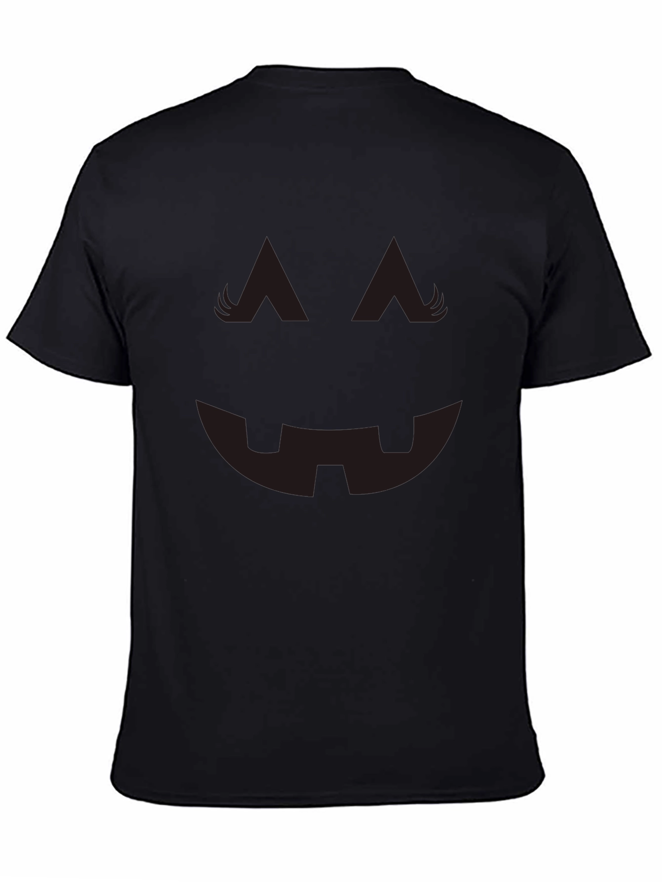 Jack-O-Lantern Face T-Shirt: Spooky Season Essential