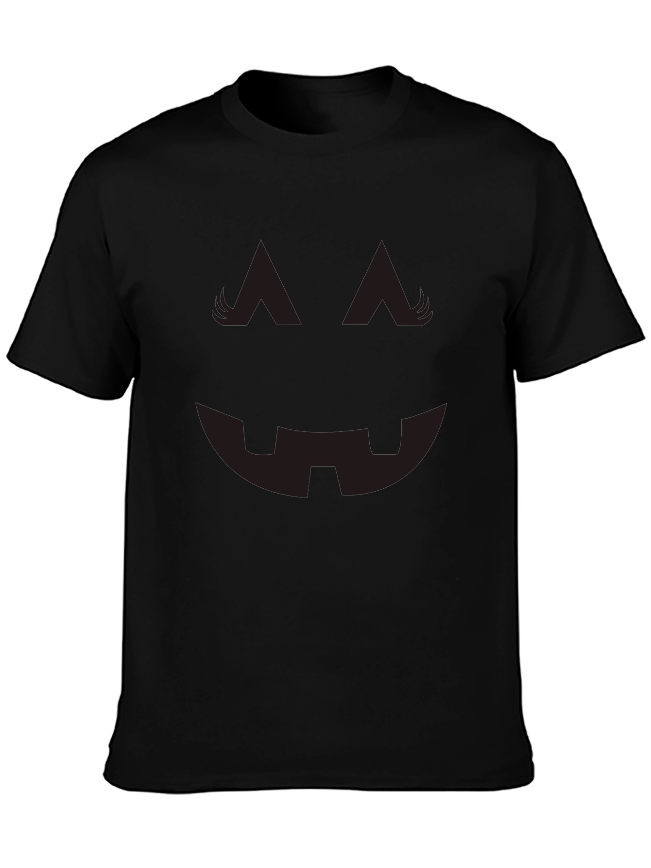 Jack-O-Lantern Face T-Shirt: Spooky Season Essential