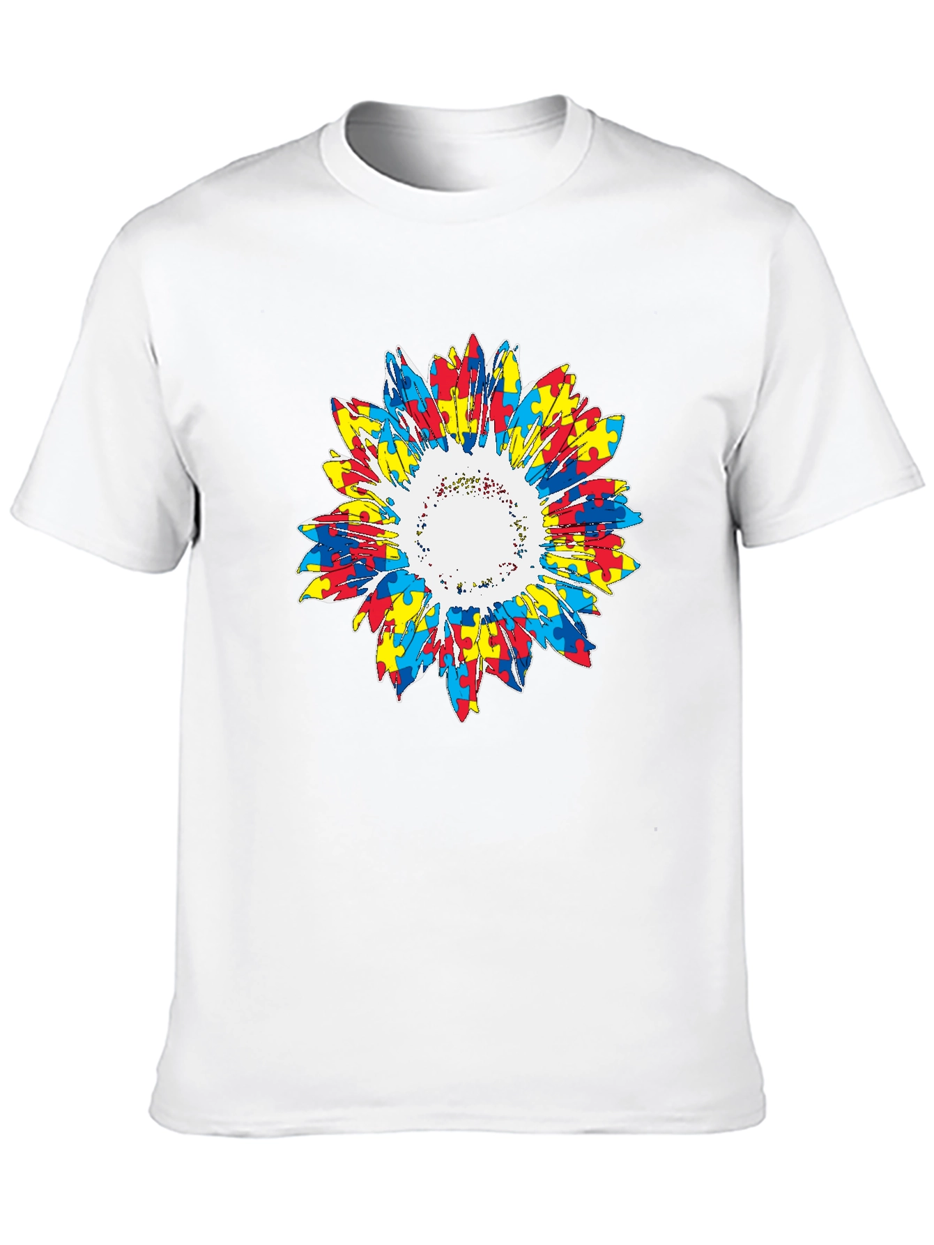 Autism Awareness Sunflower T-Shirt