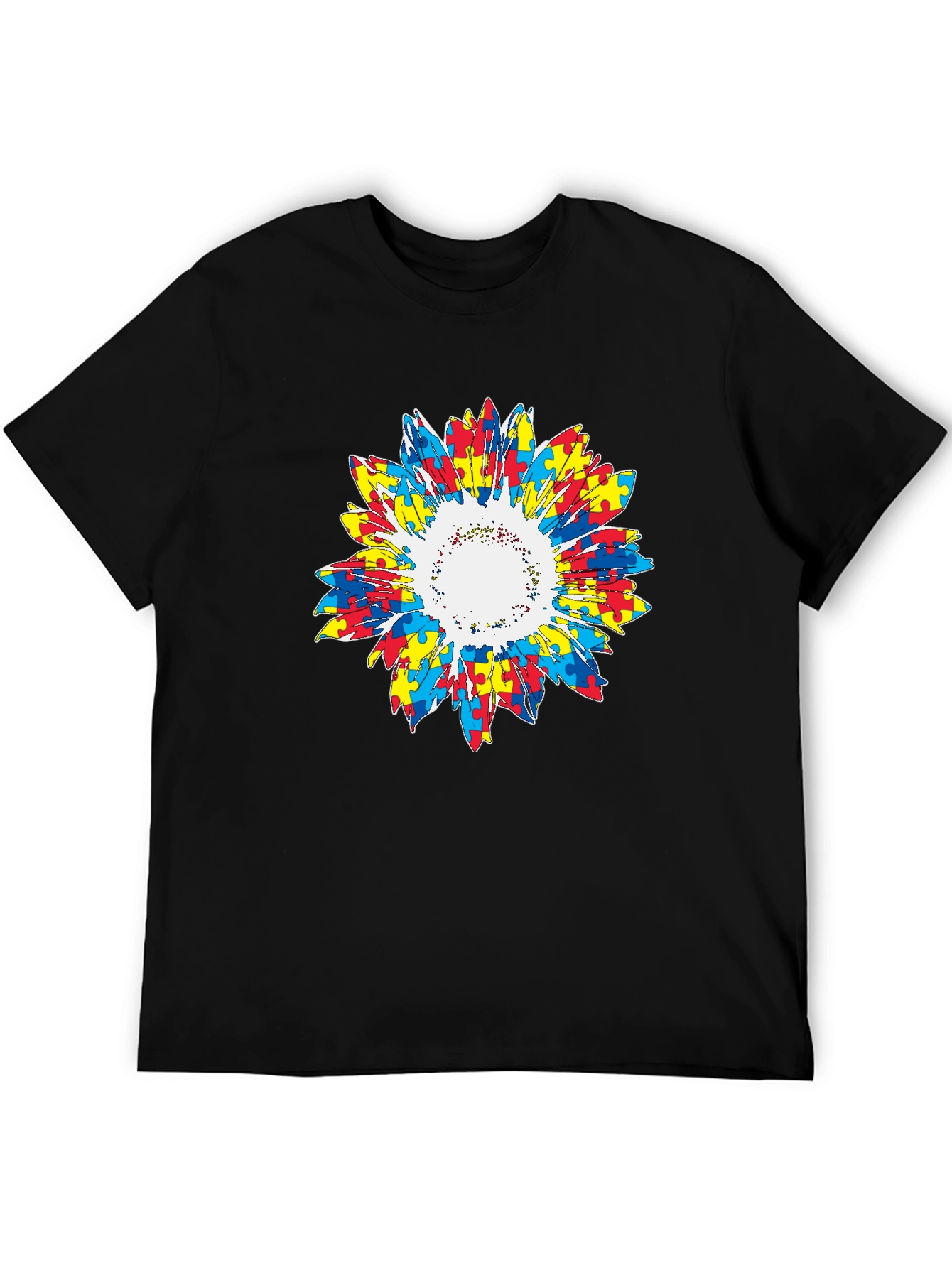 Autism Awareness Sunflower T-Shirt