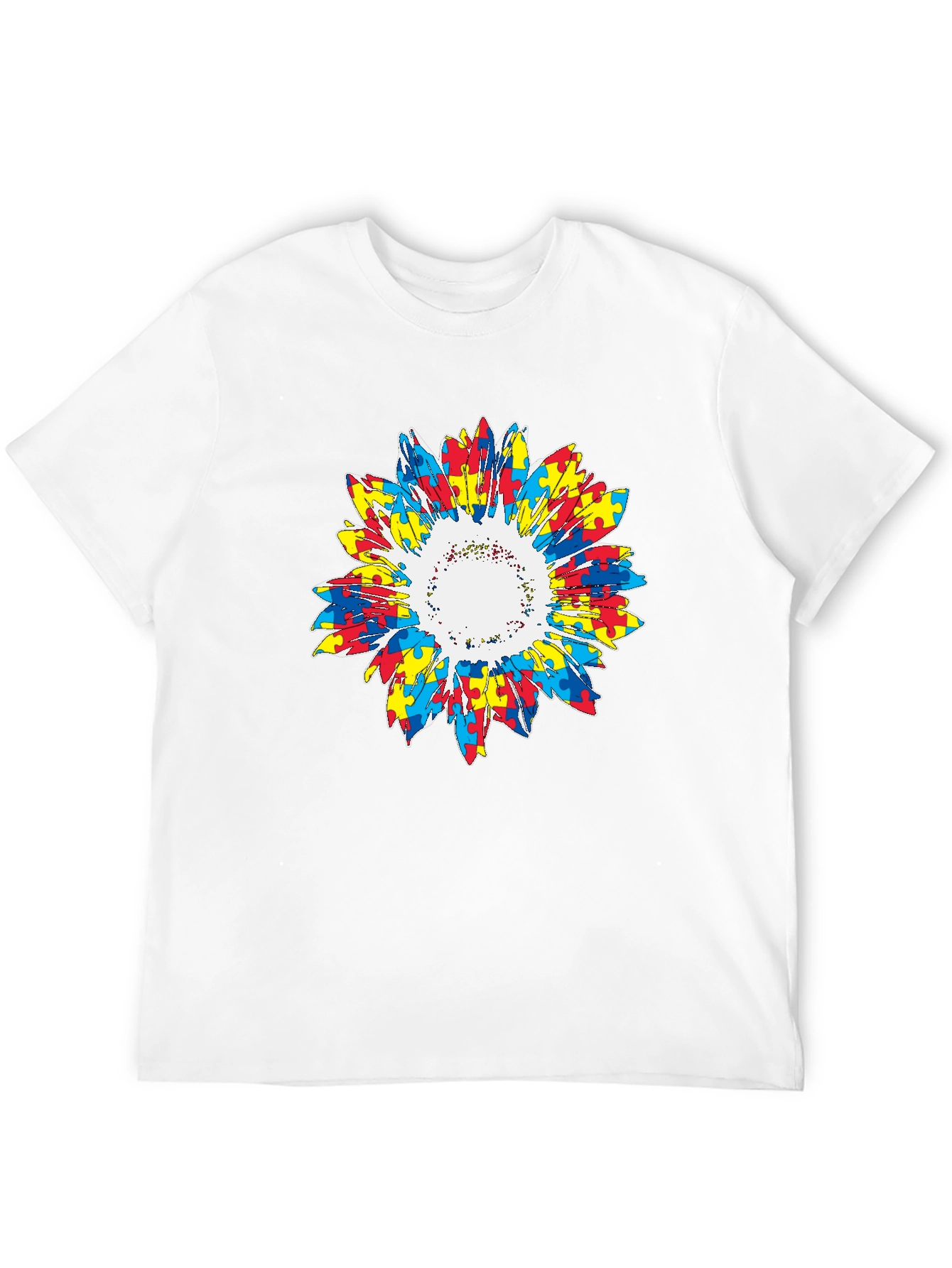 Autism Awareness Sunflower T-Shirt