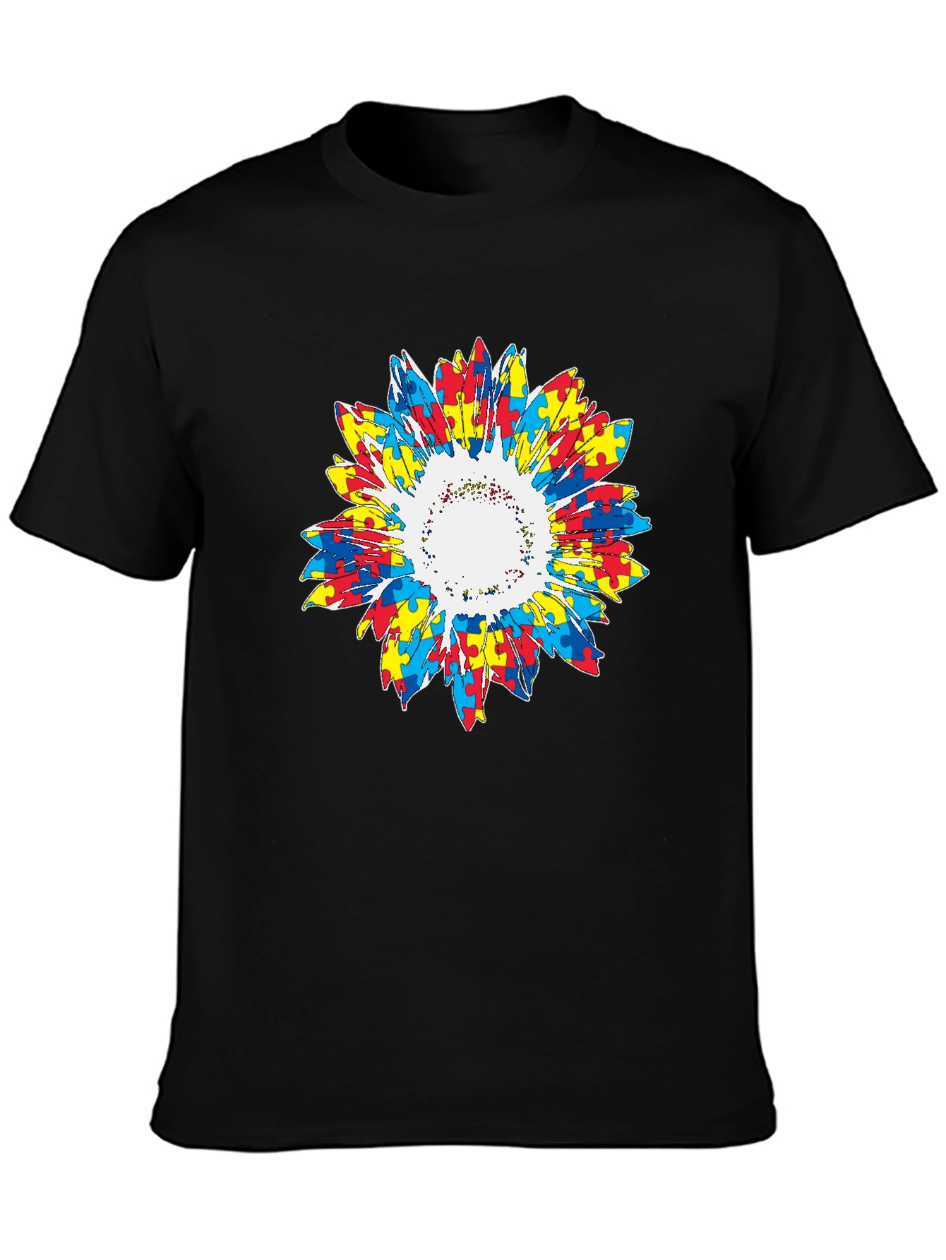 Autism Awareness Sunflower T-Shirt