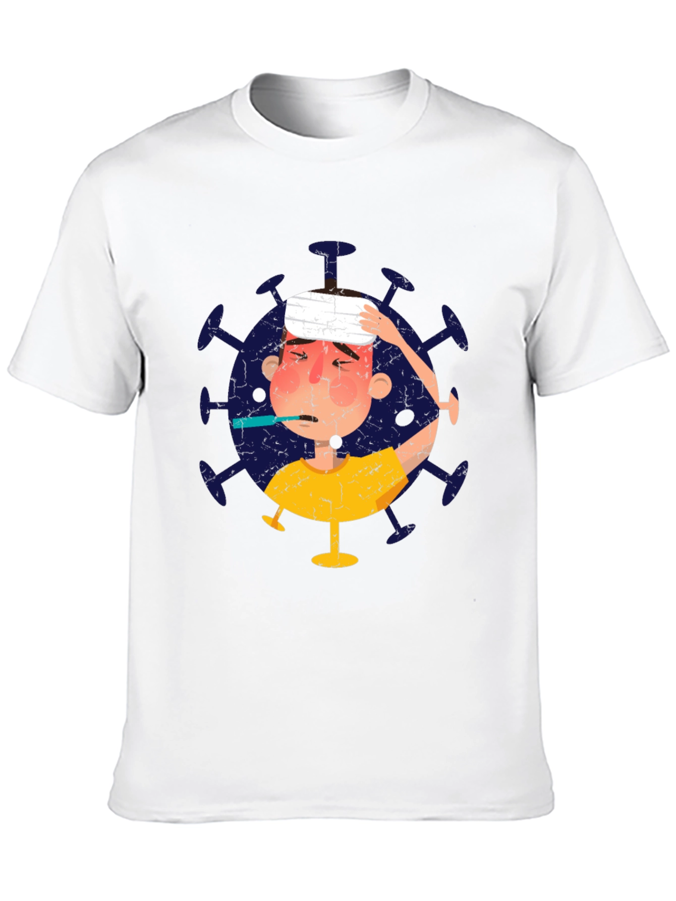 Funny Sick Day Graphic Tee