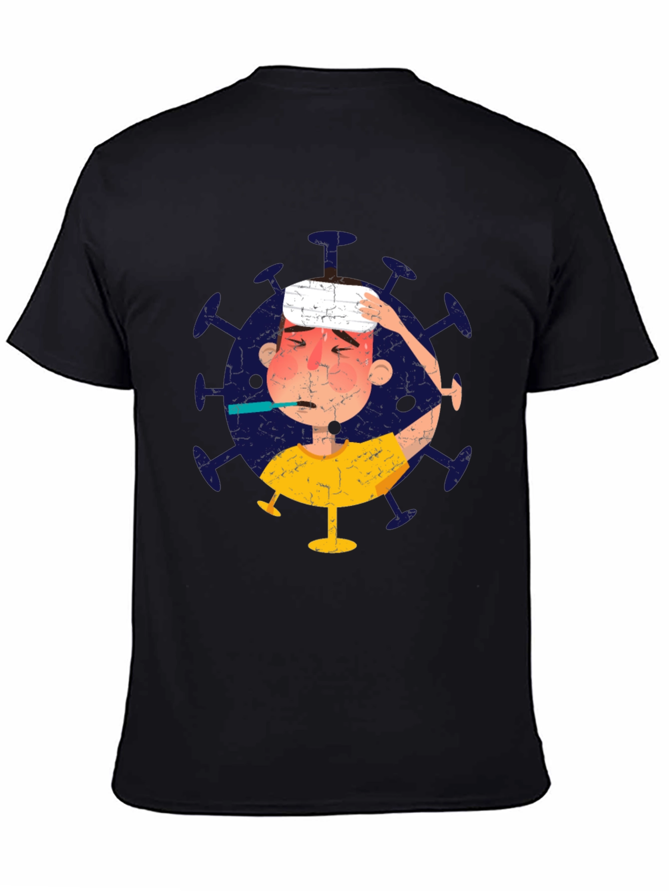 Funny Sick Day Graphic Tee
