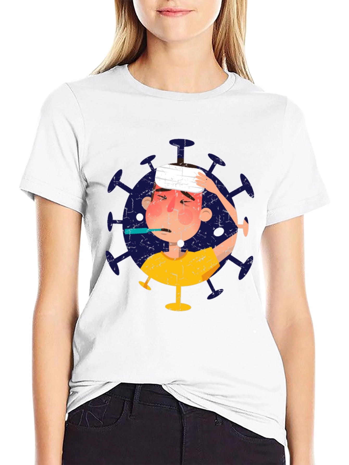 Funny Sick Day Graphic Tee