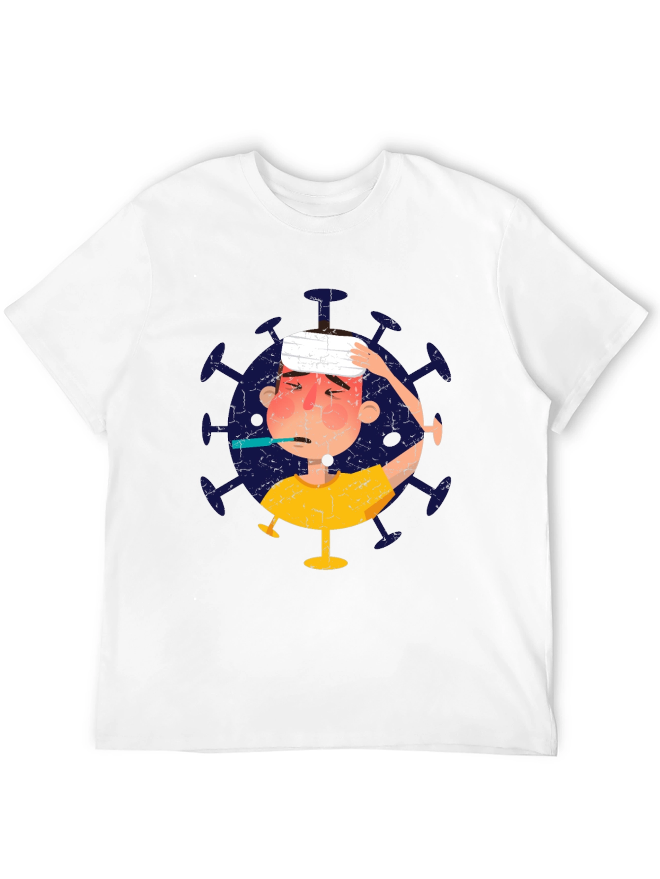 Funny Sick Day Graphic Tee