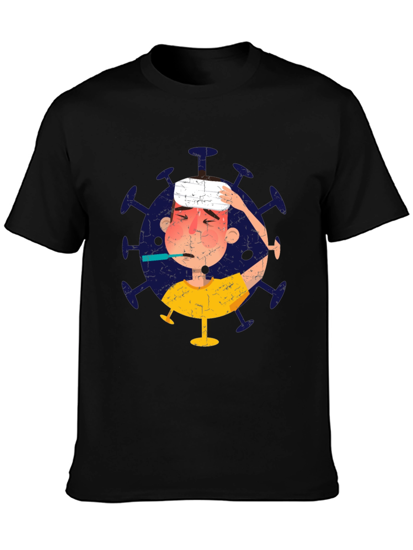 Funny Sick Day Graphic Tee