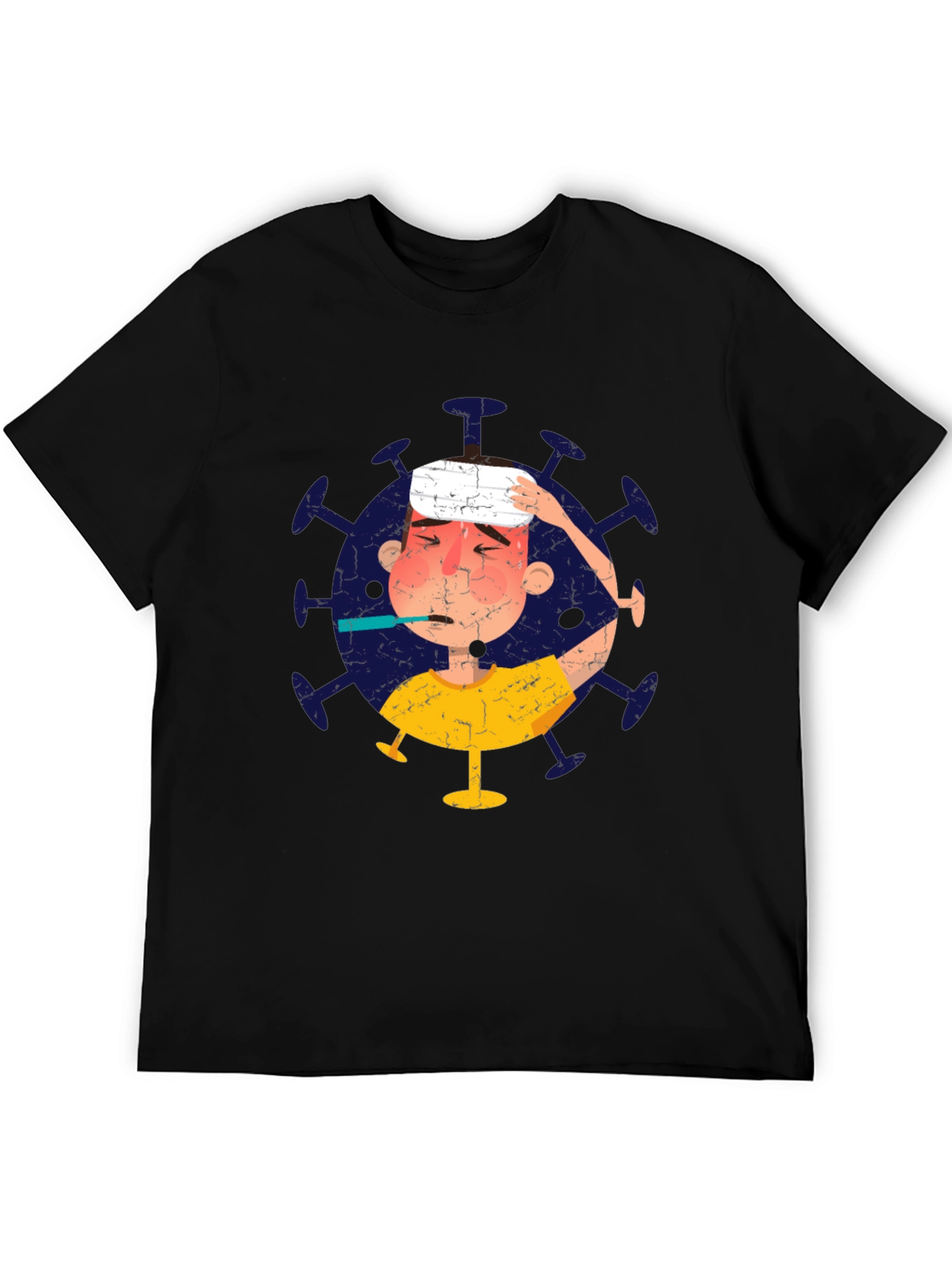 Funny Sick Day Graphic Tee