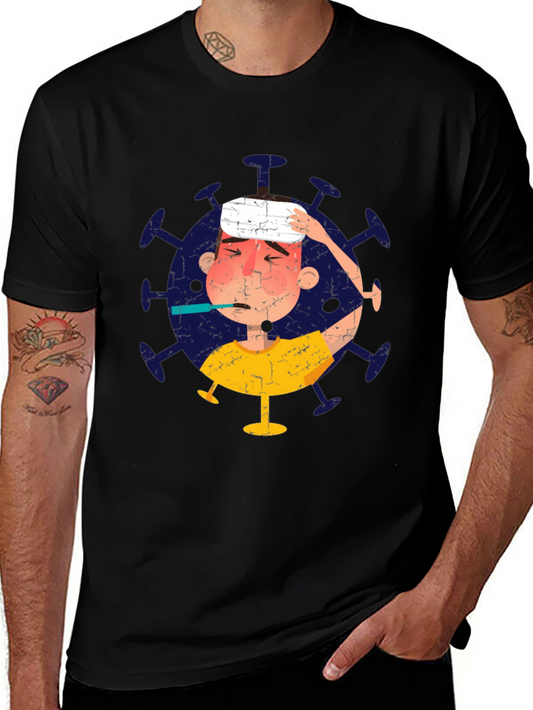 Funny Sick Day Graphic Tee