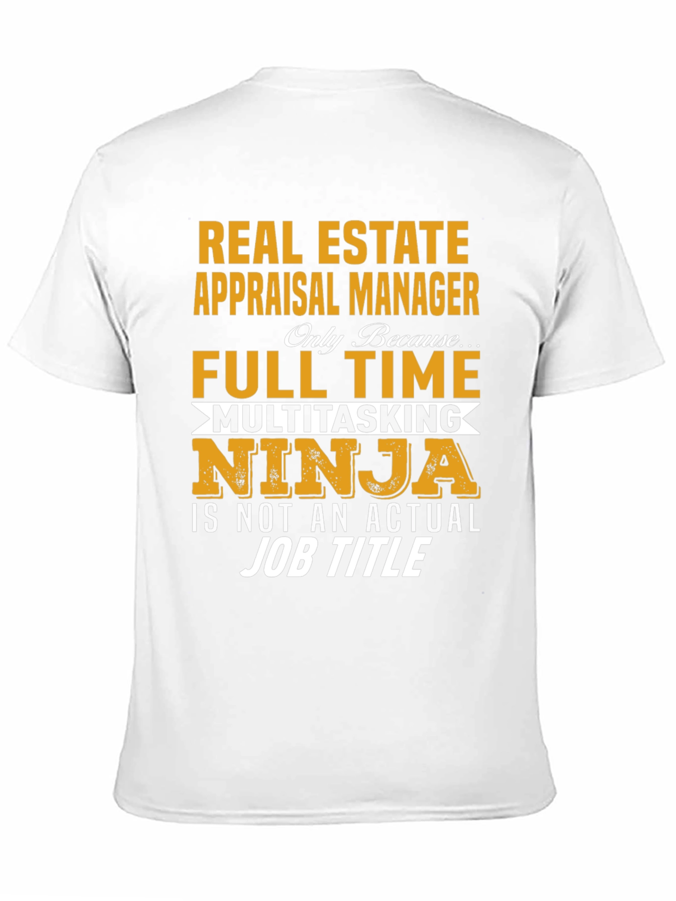 Real Estate Appraisal Manager Graphic Tee