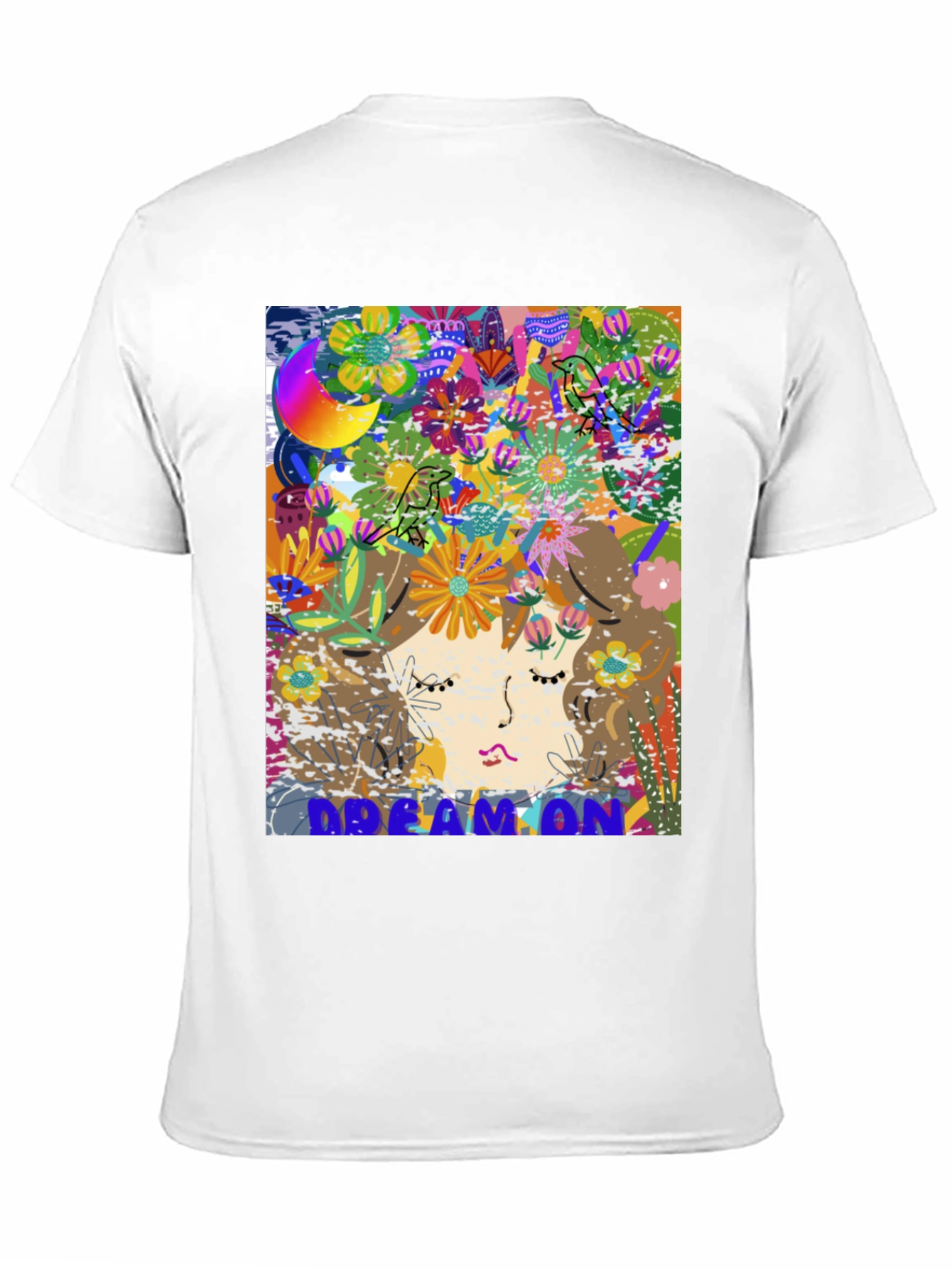 Dream On Graphic Tee - Artistic Design