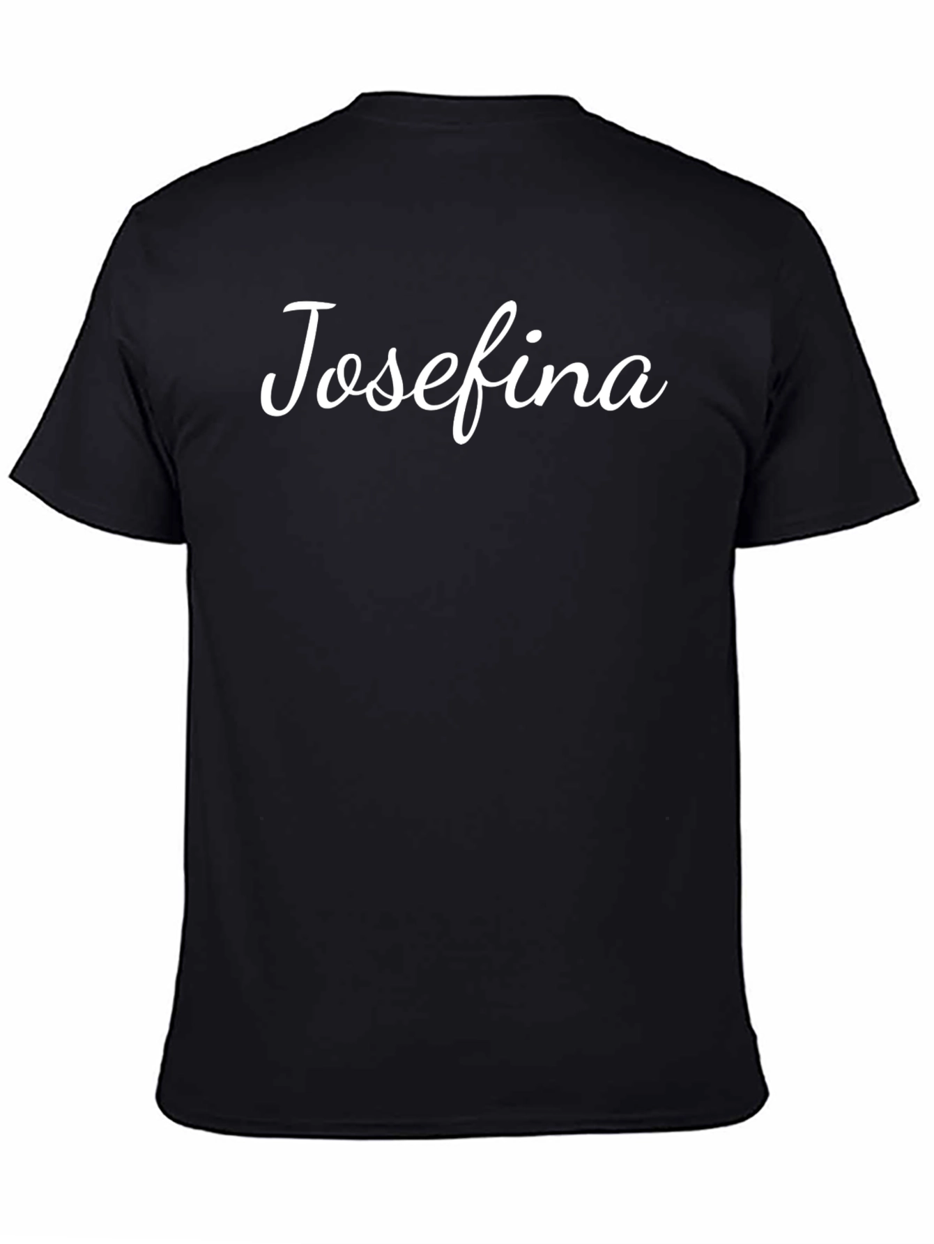 Personalized Josefina Black T-Shirt
