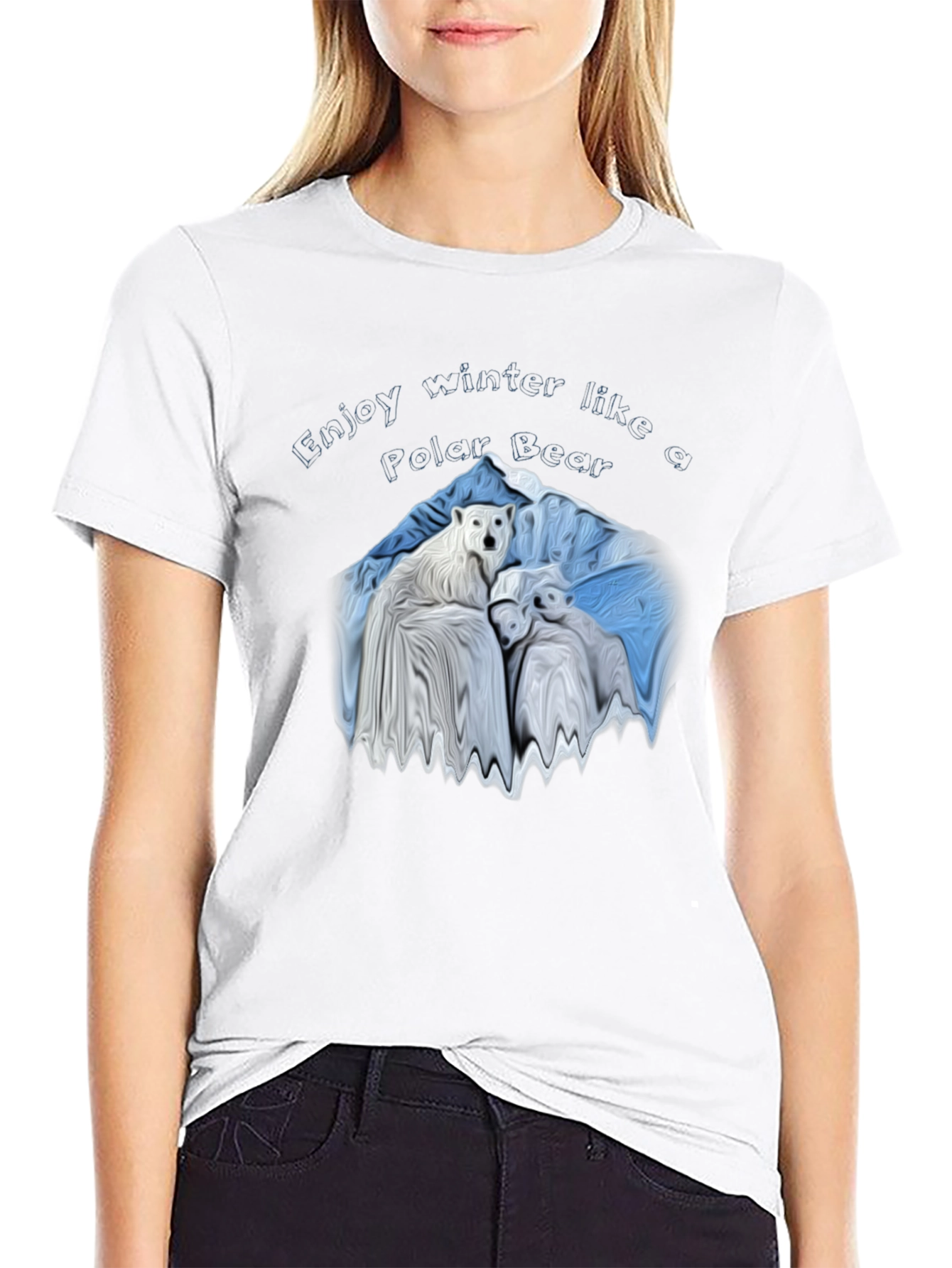 Enjoy Winter Like a Polar Bear T-Shirt