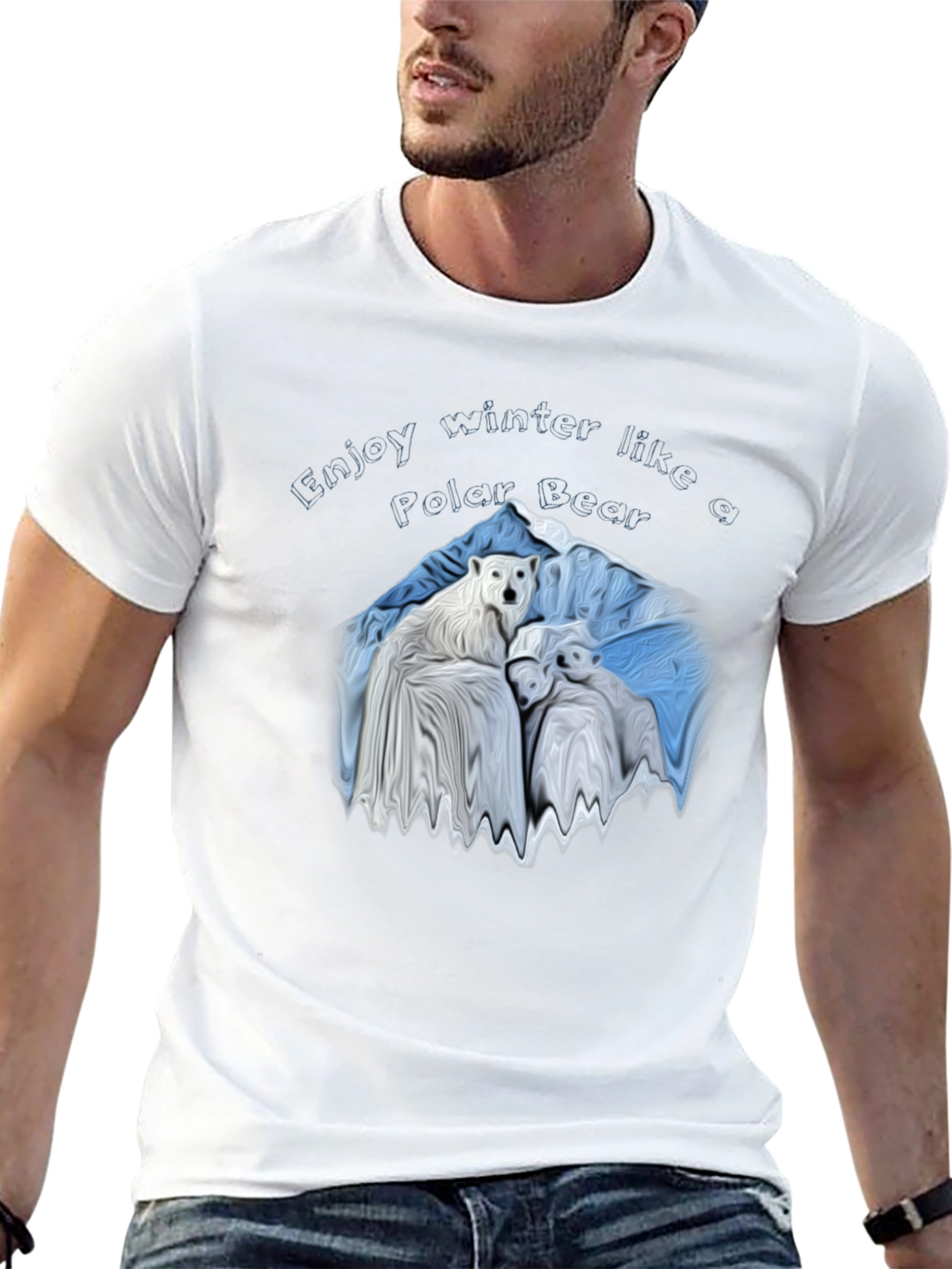 Enjoy Winter Like a Polar Bear T-Shirt